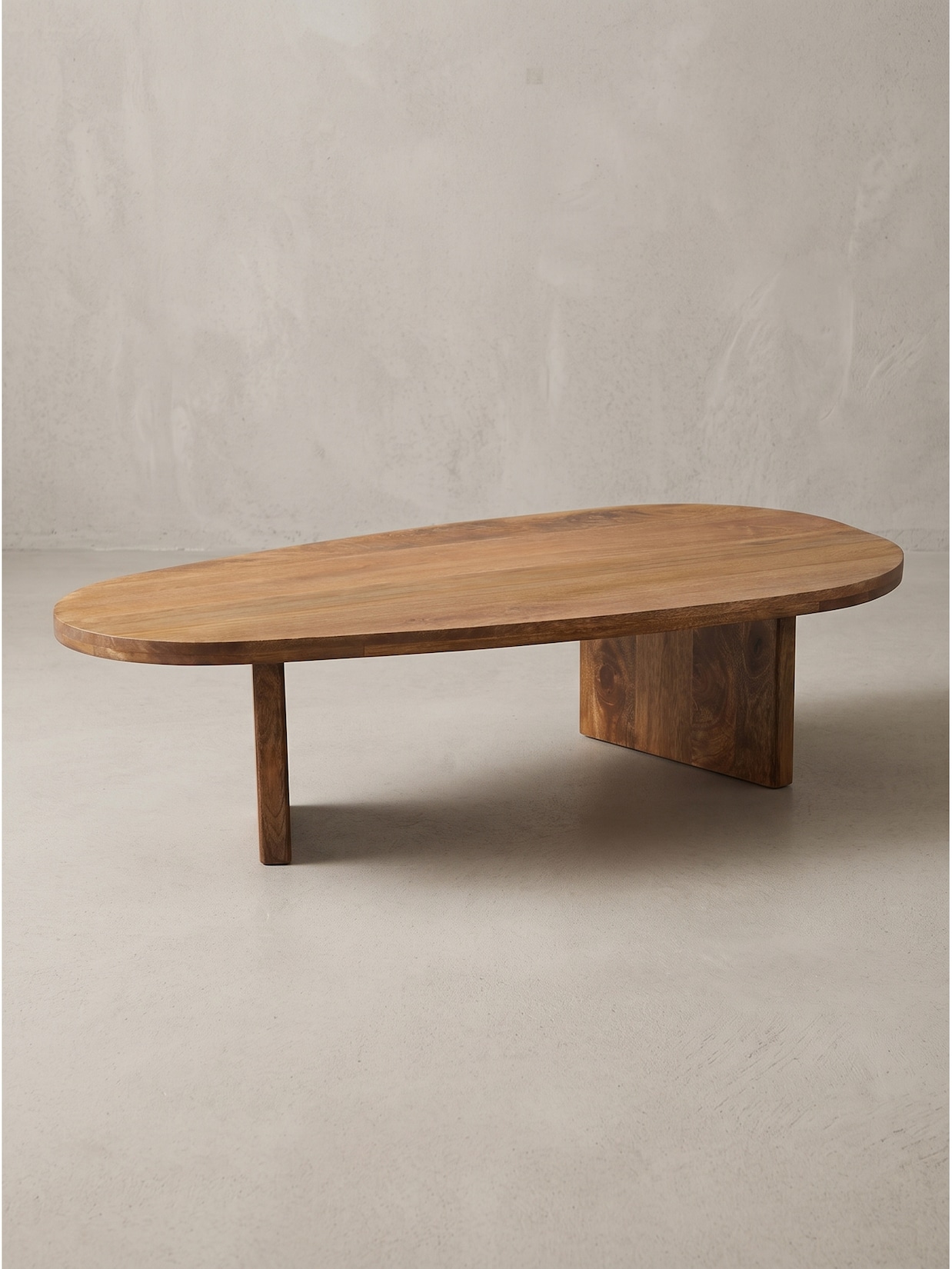 Couchtisch Mango Massivholz 120x59x31 cm - CAZORLA Kadima Design
