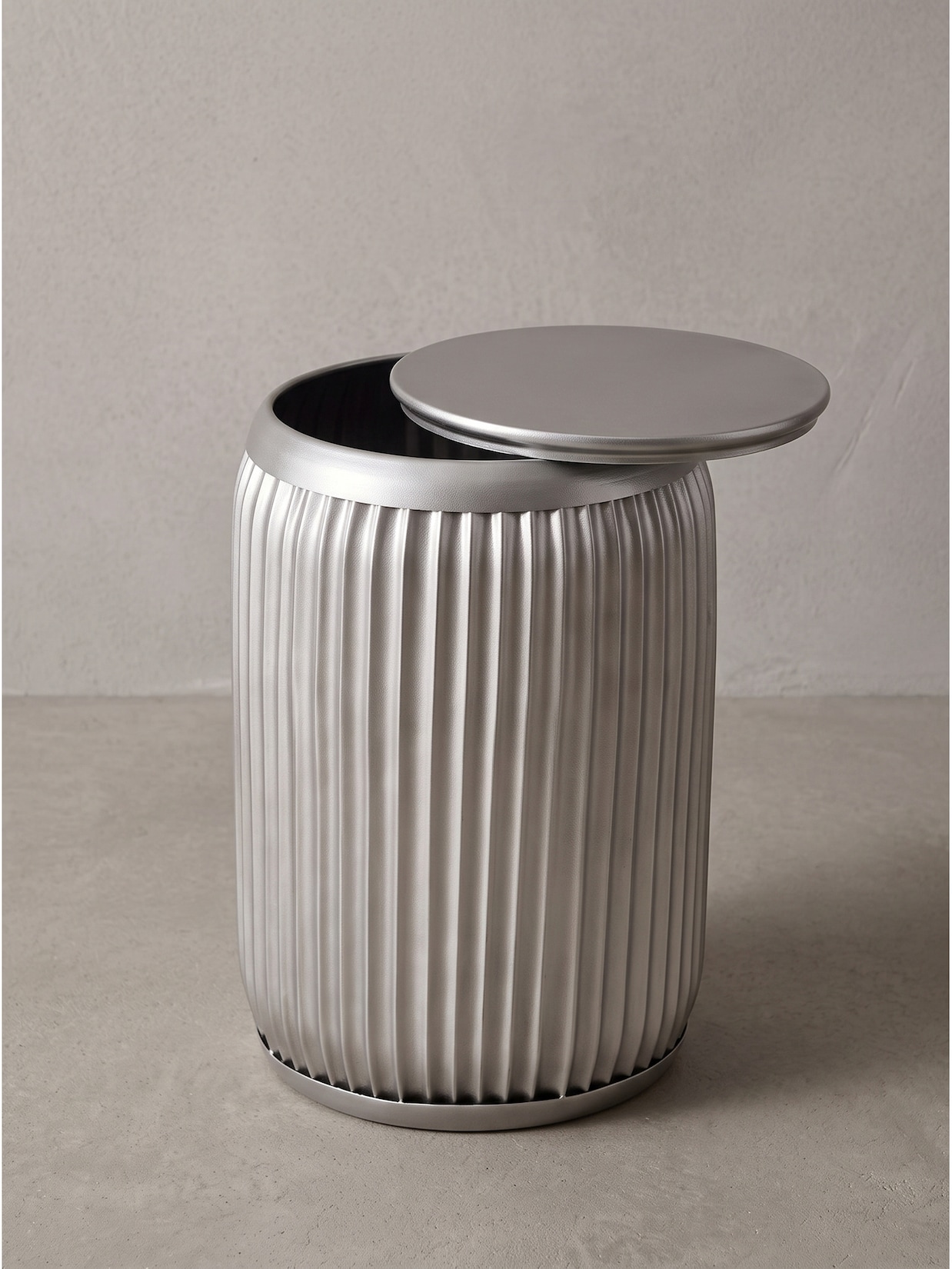 Beistelltisch Eisen Silber Ø 35x50 cm - LAITA Kadima Design