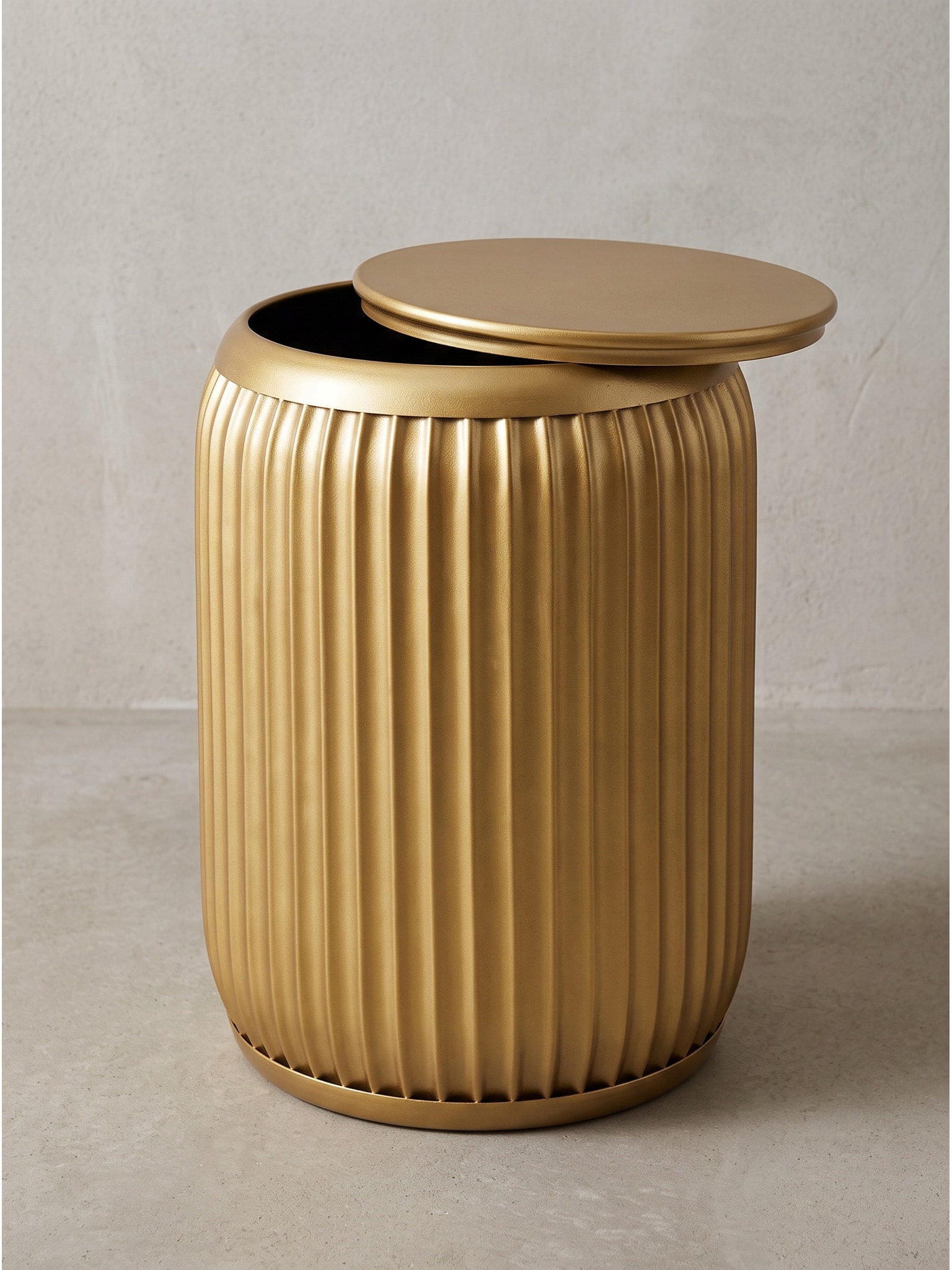 Beistelltisch Eisen Gold &Oslash; 35x50 cm - LAITA | Kadima Design 