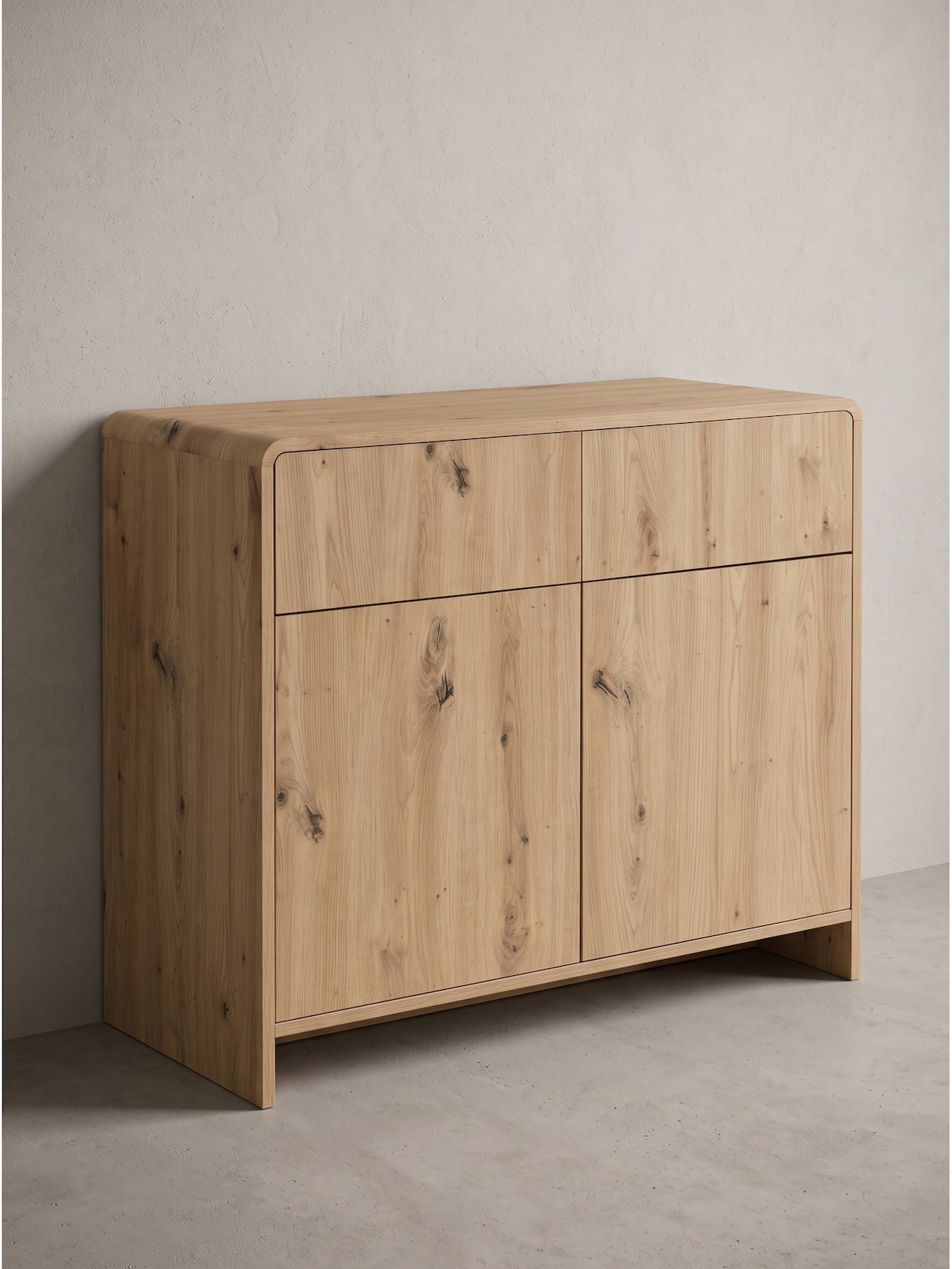 Sideboard MDF Eichenoptik 88x40x76 cm - CALELLA Kadima Design