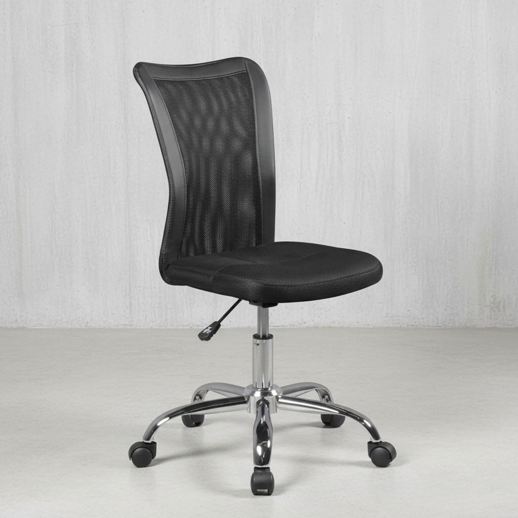 KADIMA DESIGN Kinderdrehstuhl Schreibtisch, ergonomisch, Netz, h&ouml;henverstellbar, bis 30 kg, in Pink/Schwarz, Blau/Schwarz 