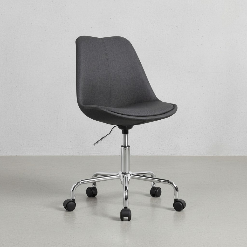 KADIMA DESIGN Schalenstuhl MESCHIO f&uuml;r Homeoffice, 360&deg; Drehfunktion, max. 110 kg Belastung, in verschiedenen Farben 