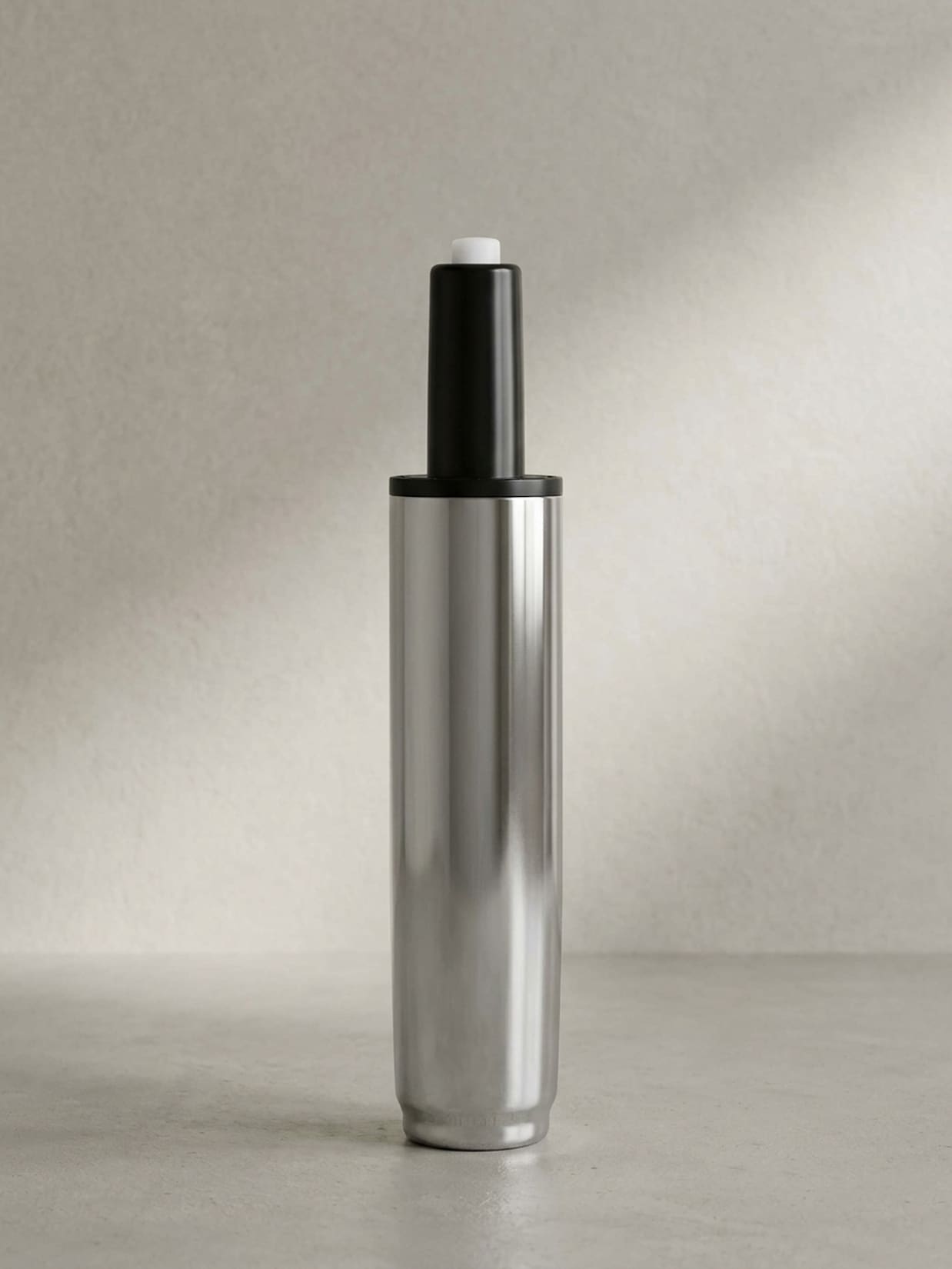 KADIMA DESIGN Ergonomische Gasdruckfeder: Hochwertig, Tiefenfederungspuffer, Chromfarbe, 180 kg Belastbarkeit.