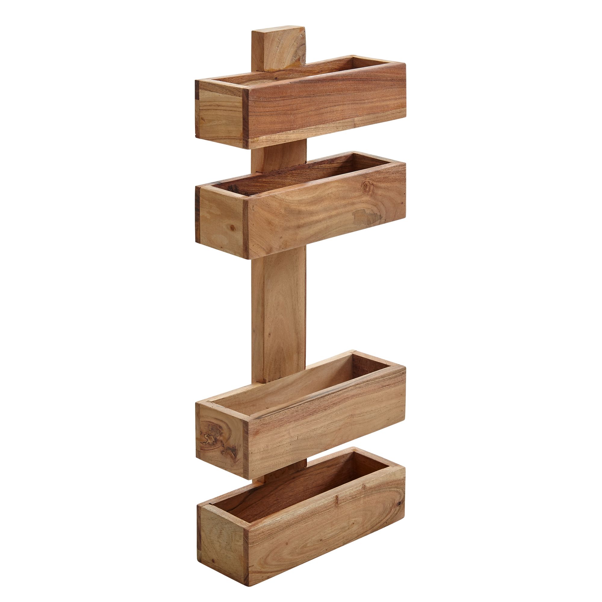 KADIMA DESIGN Zeitungsst&auml;nder NAKO Massivholz: Klassisch, stilvoll, viel Stauraum, handgefertigt 