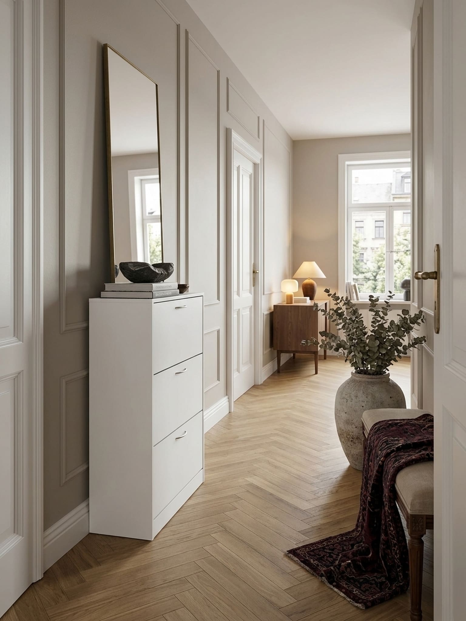 KADIMA DESIGN Schuhschrank 3 Fächer