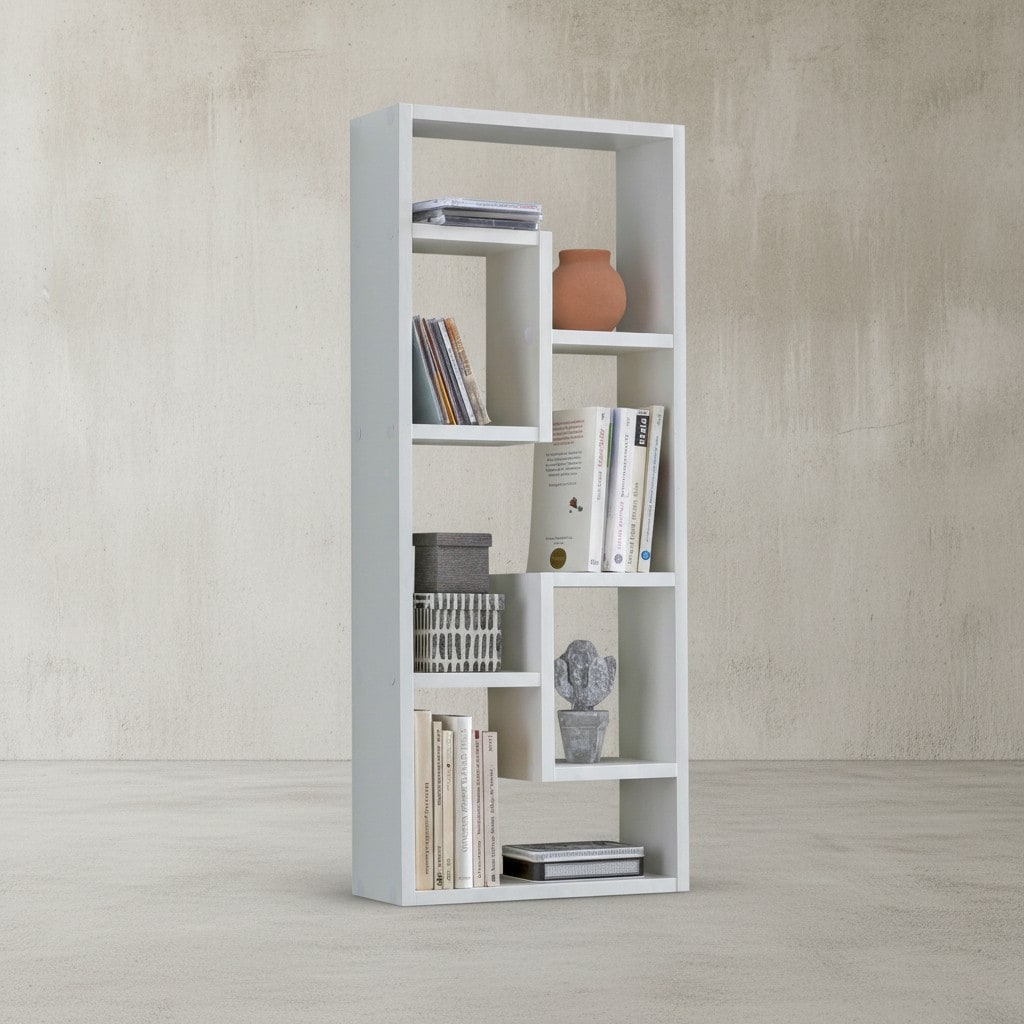 KADIMA DESIGN Wandregal ITTER: Modernes Design, Vielseitige Verwendung, Spanplattenmaterial, Verschiedene Farboptionen 