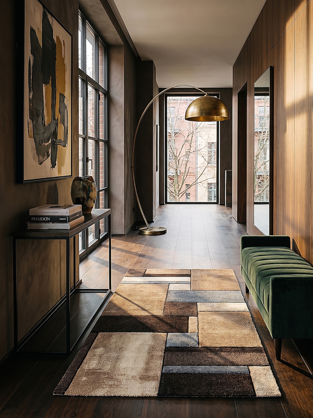 Läufer Polypropylen Beige 80x150 cm - BIENO Kadima Design