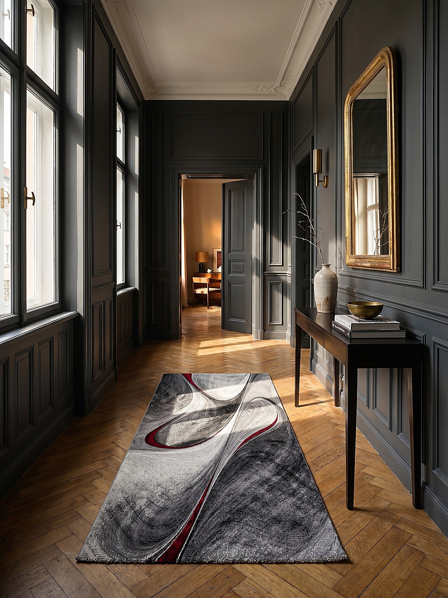L&auml;ufer Polypropylen Rot 80x150 cm - BIENO | Kadima Design 