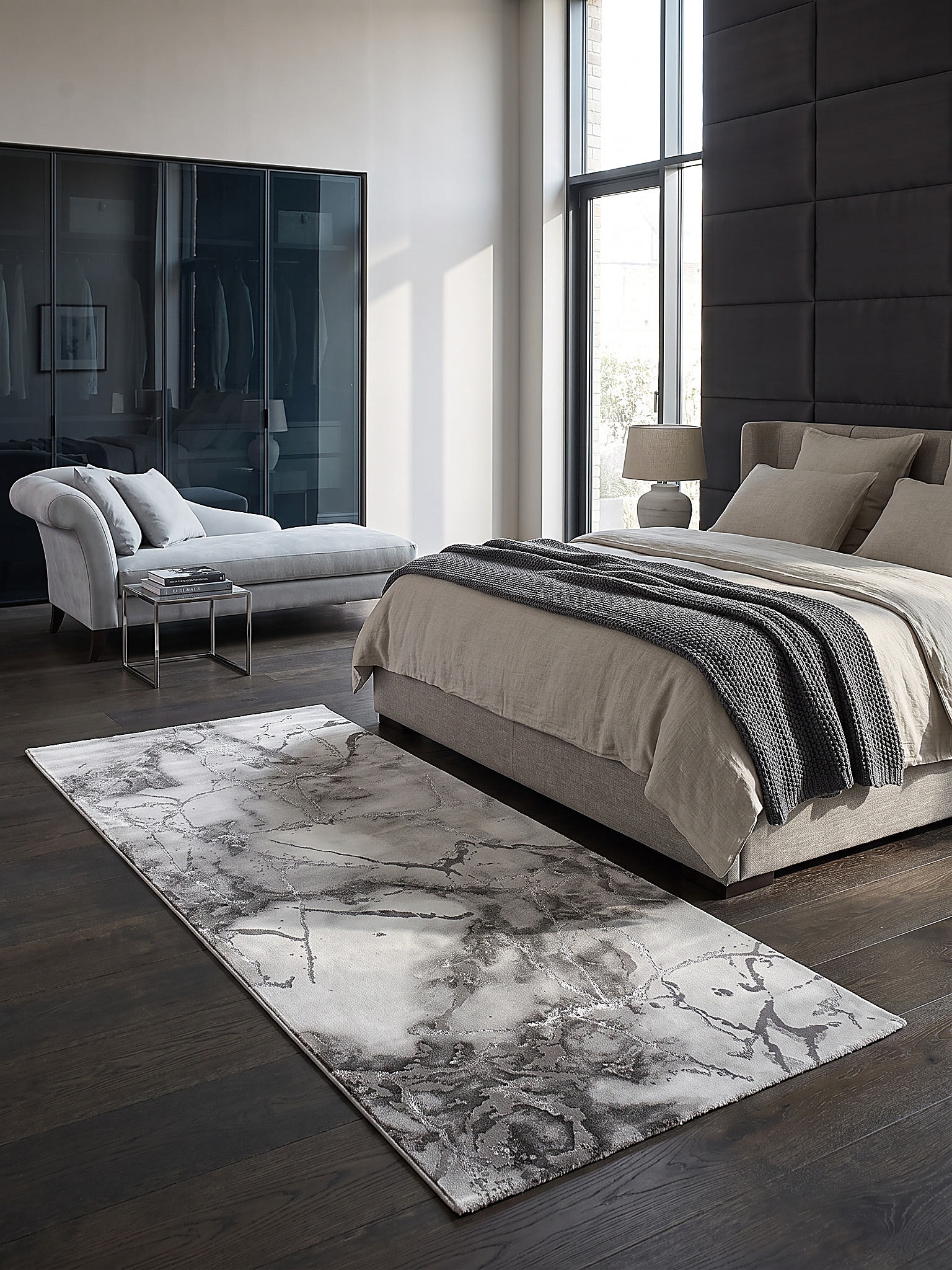 L&auml;ufer Polypropylen Grau 80x150 cm - SVEDA | Kadima Design 