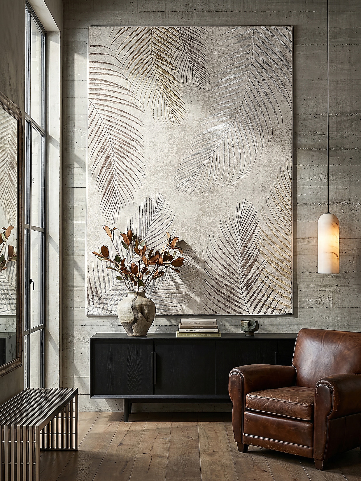 Teppich Polyester Creme 160x230 cm - KAVALA Kadima Design
