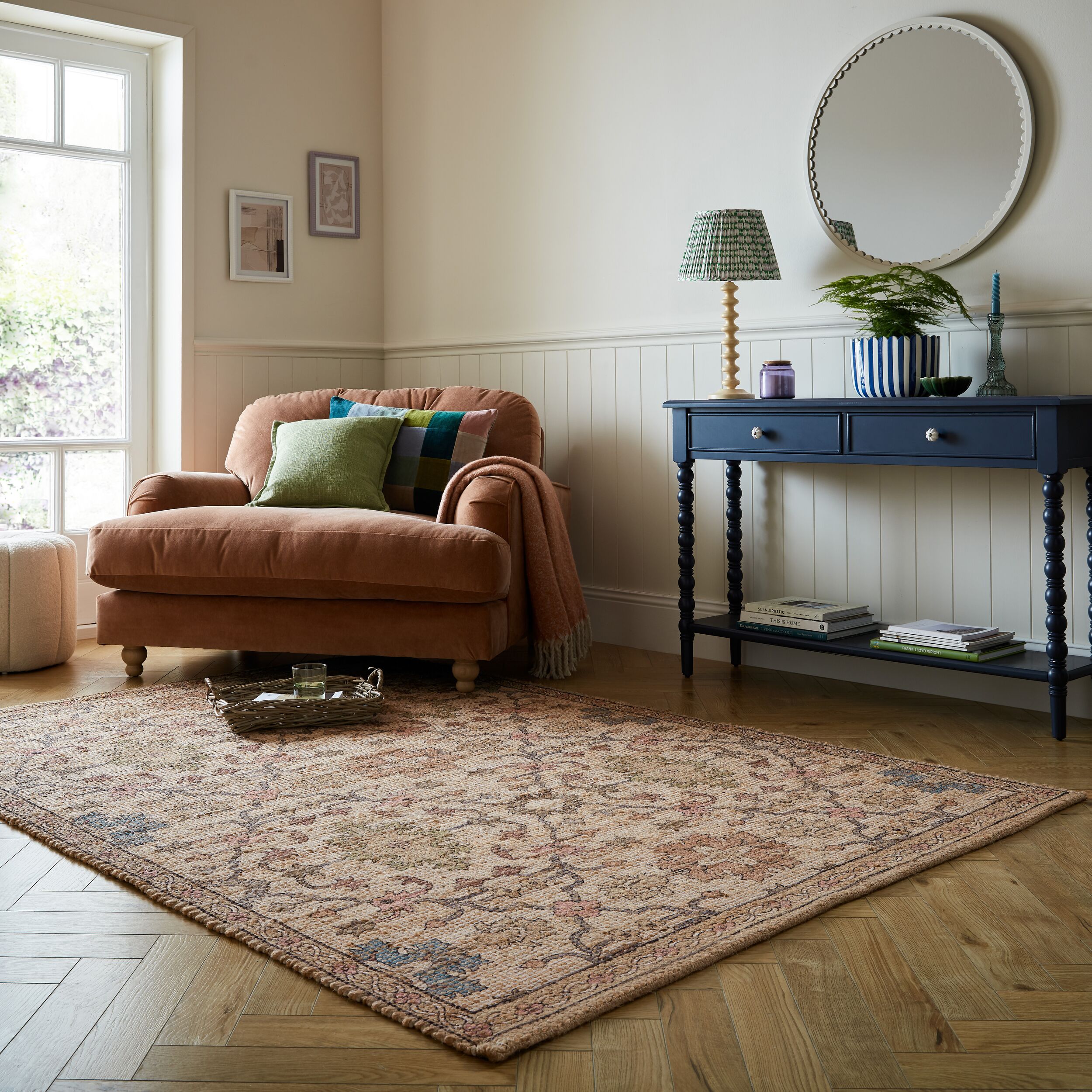 Jute-Teppich Orient Rosa 200 x 290 cm - AVILL | Kadima Design 