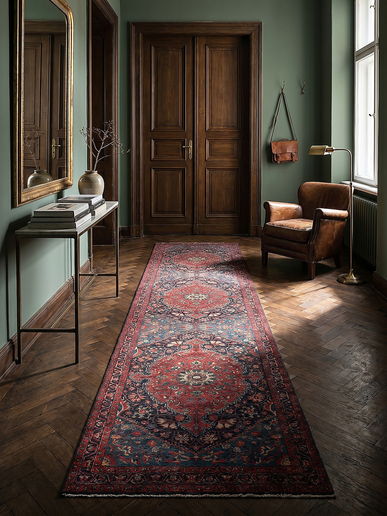 Läufer waschbar Rot 60 x 230 cm - HURST Kadima Design