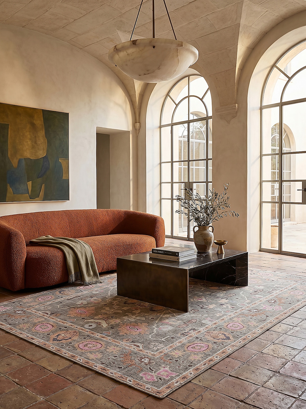 Teppich Orient Rosa-Bunt 115 x 170 cm - HURST Kadima Design