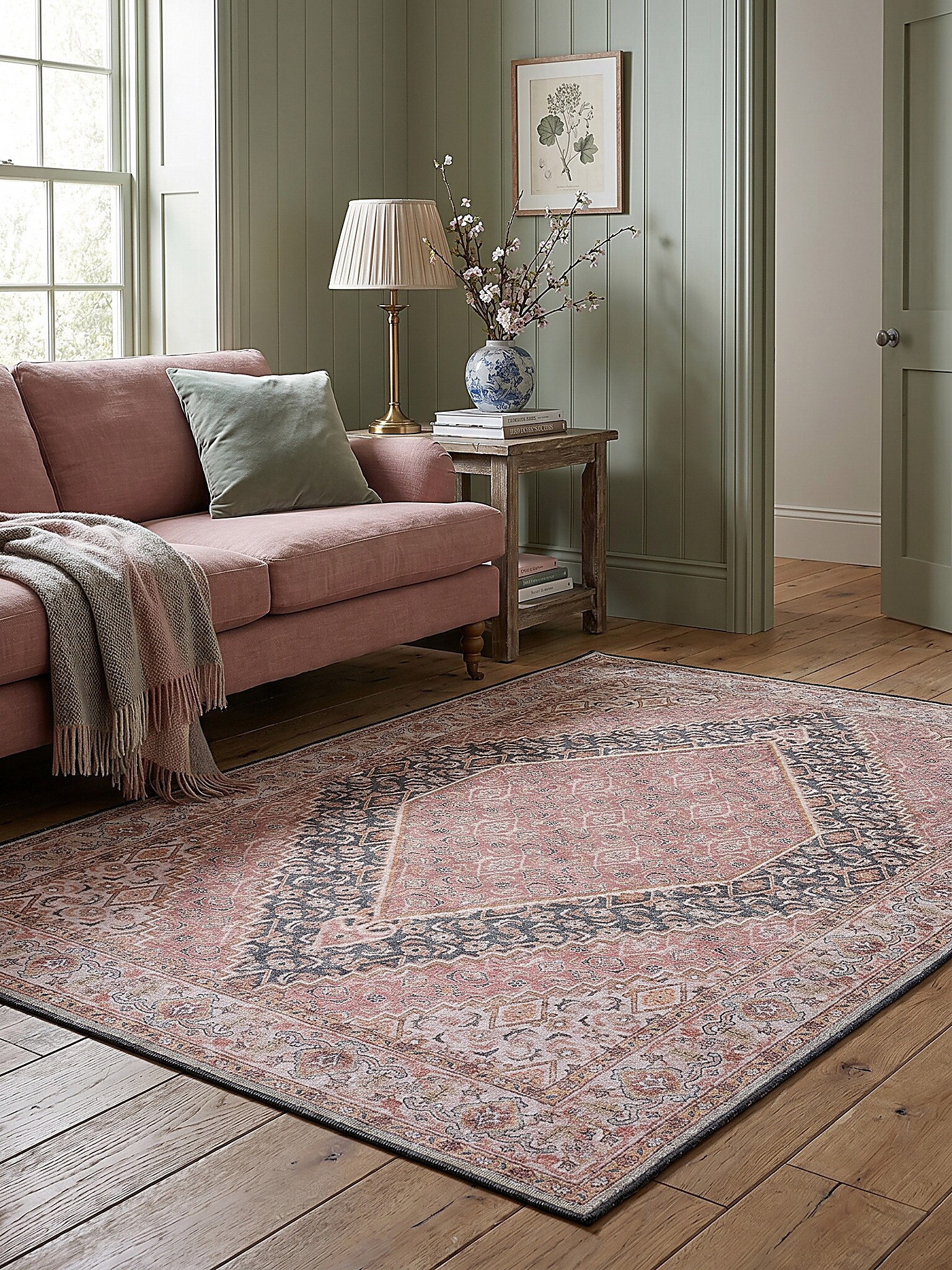 Teppich Orient Rosa 190 x 290 cm - HURST | Kadima Design 