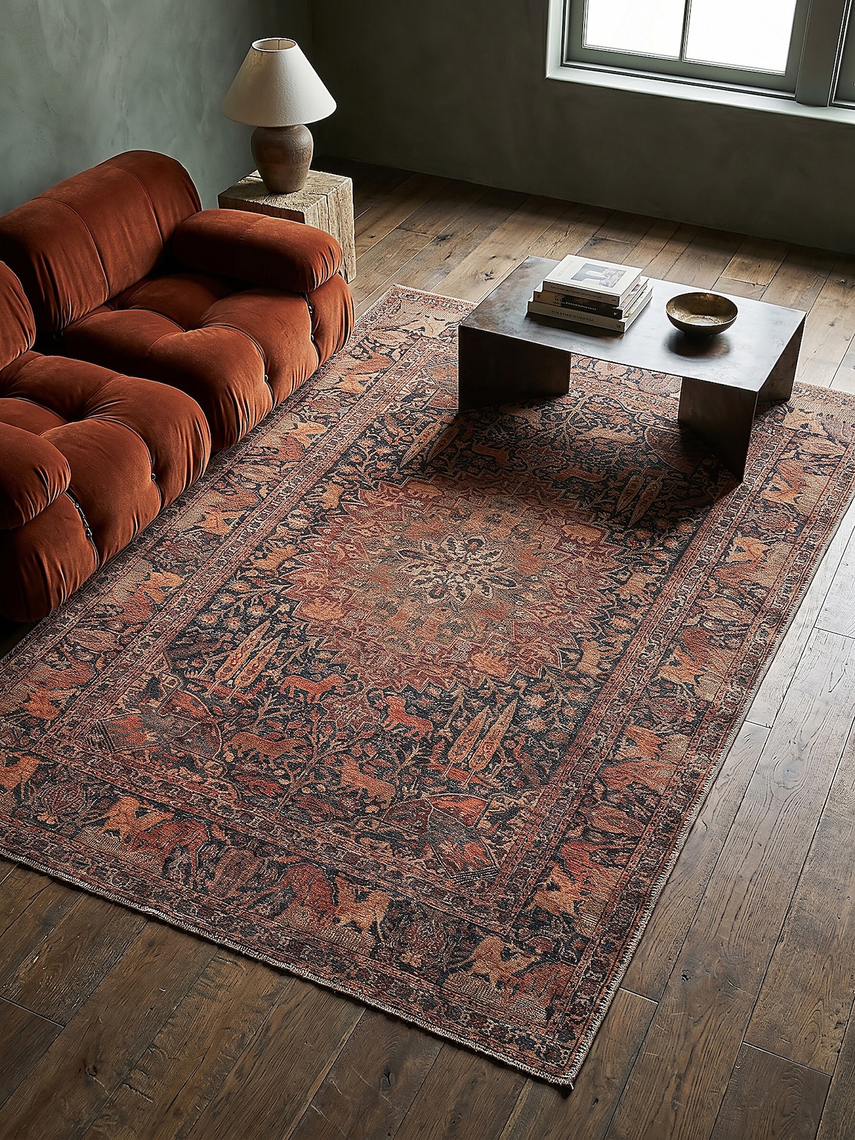 Teppich Orient Rot 115 x 170 cm - HURST Kadima Design