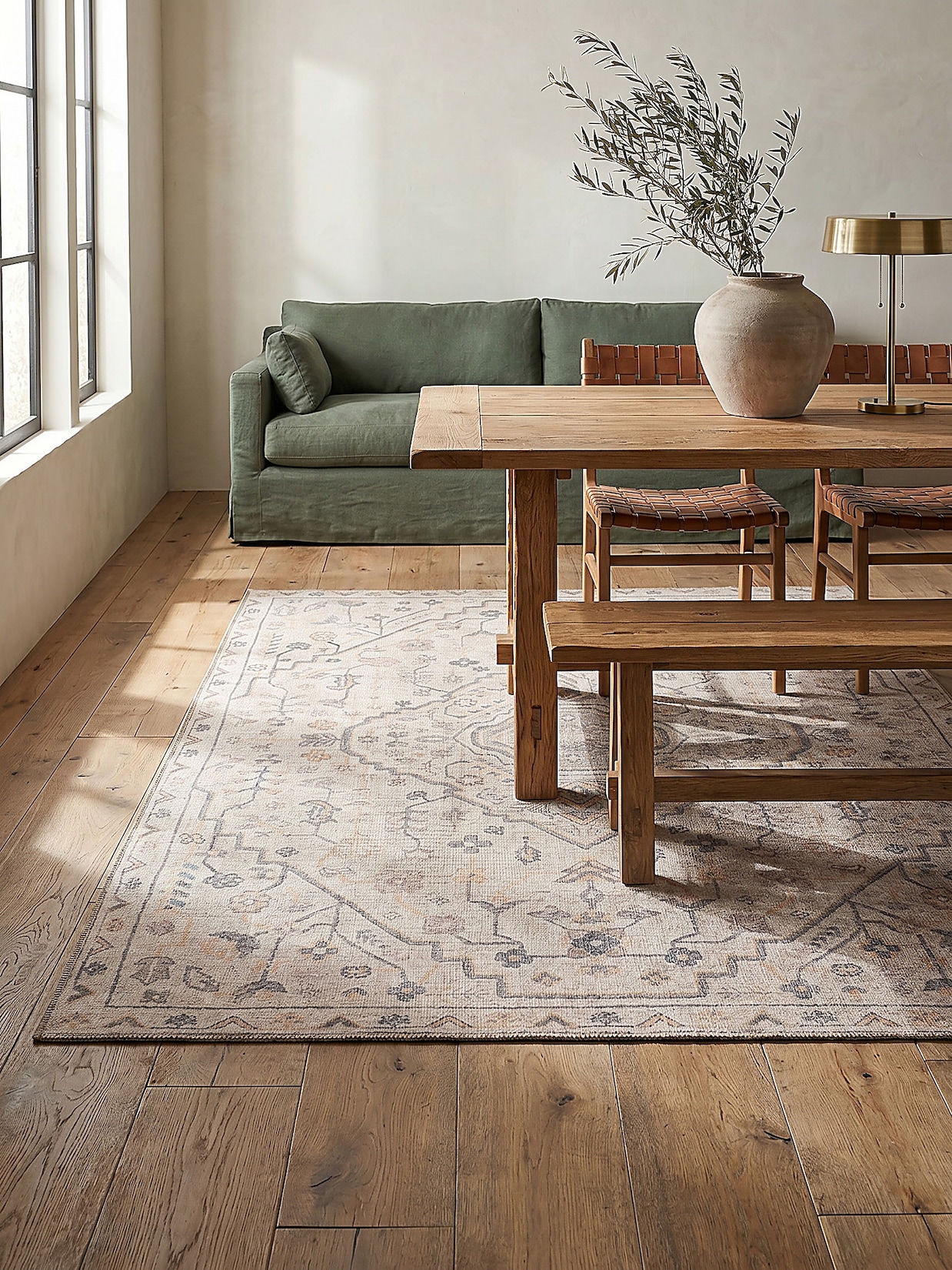 Teppich Orient Beige 190 x 290 cm - HURST Kadima Design