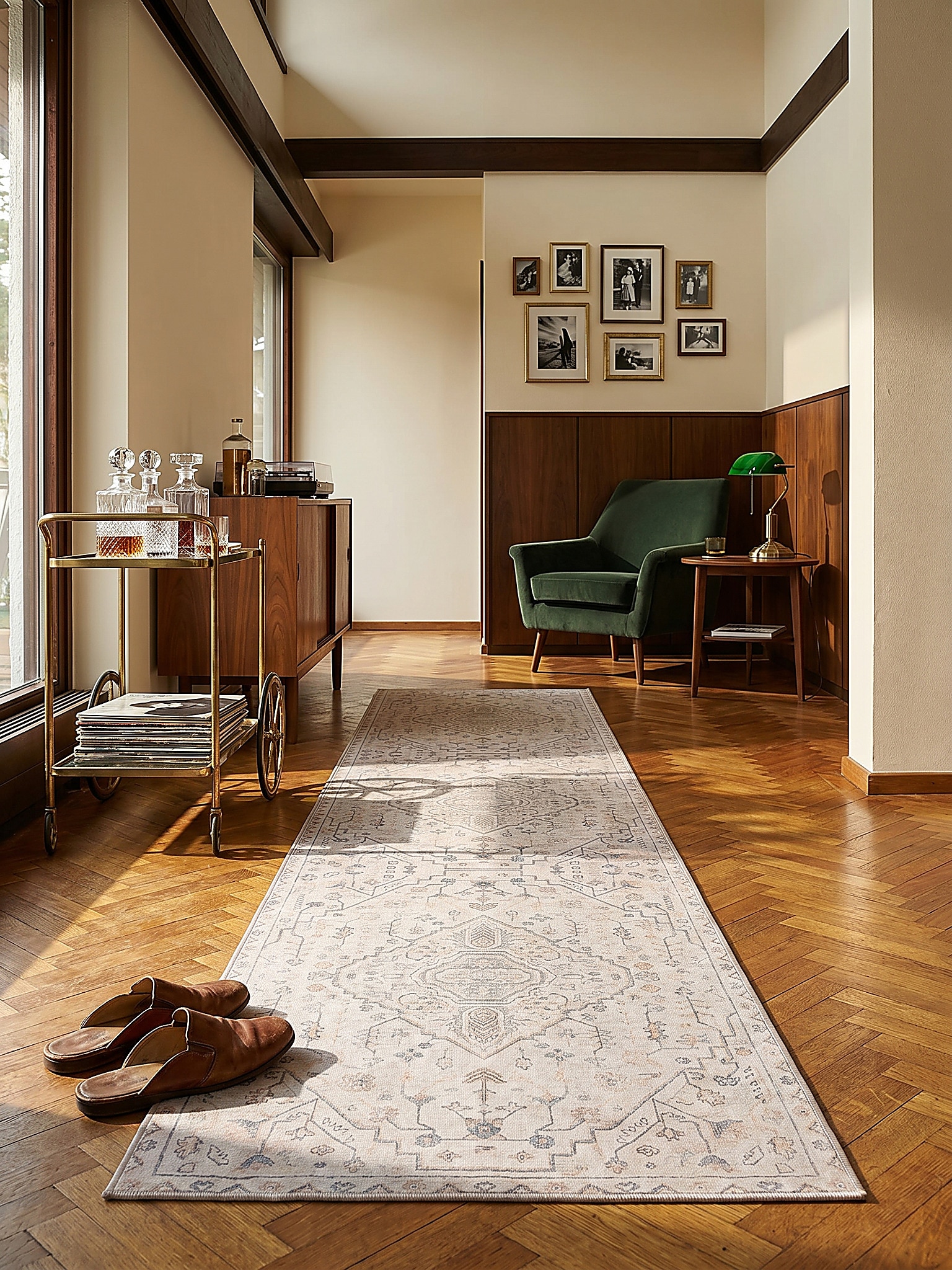 L&auml;ufer Orient Beige 60 x 230 cm - HURST | Kadima Design 