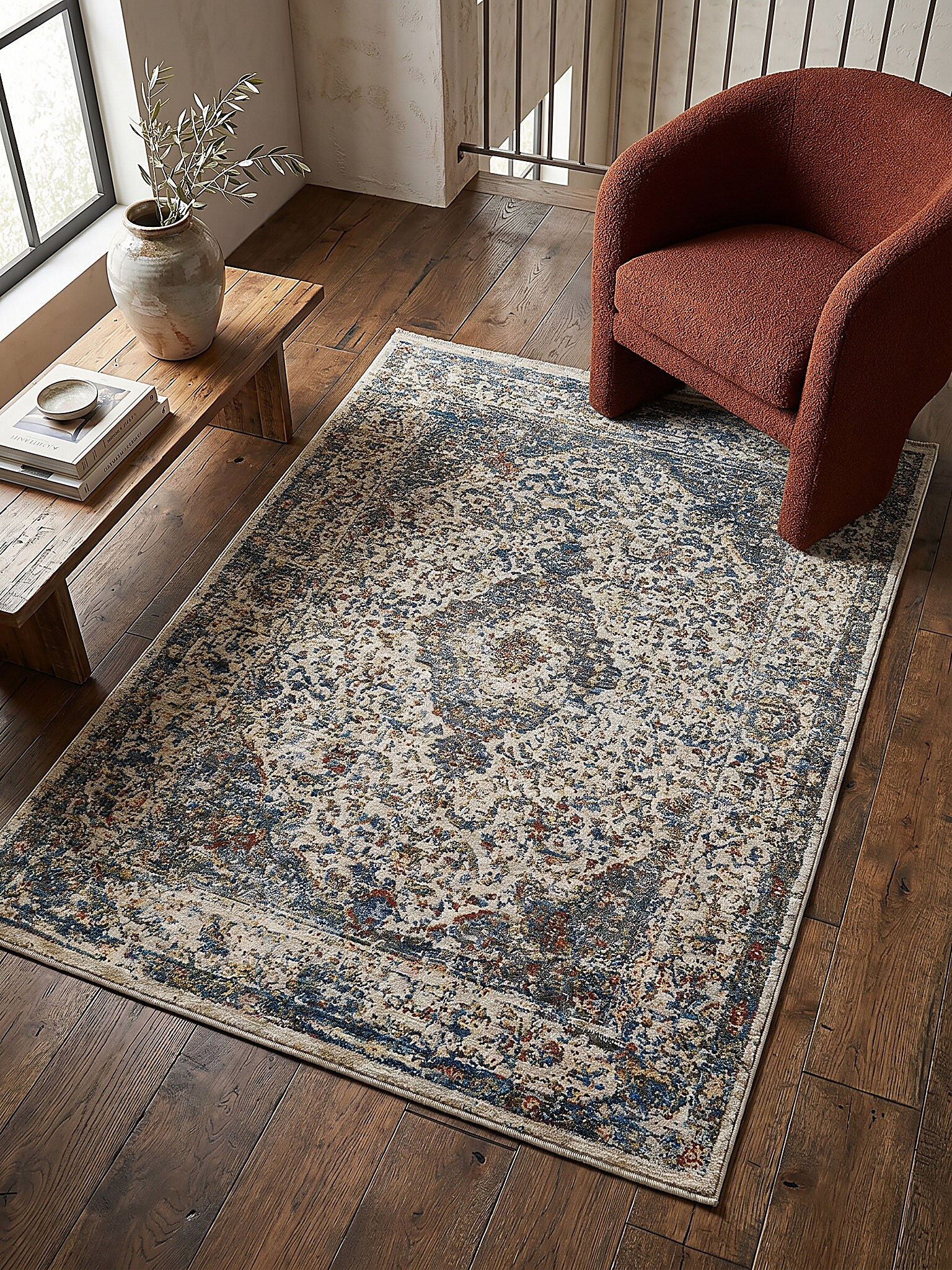 Teppich Orient Erdt&ouml;ne-Bunt 200 x 300 cm - ADUR | Kadima Design 