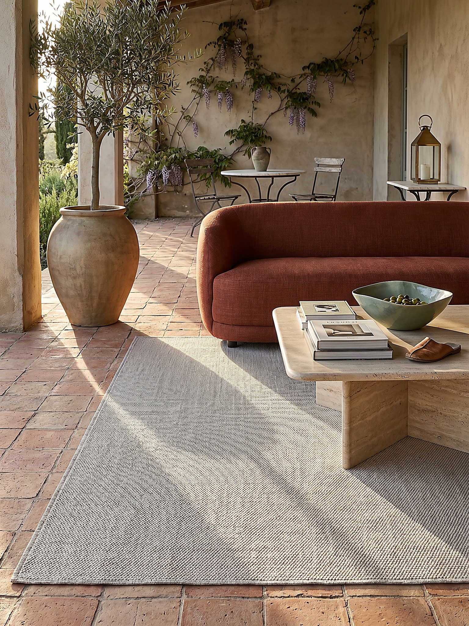 Teppich skandinavisch Grau 140 x 194 cm - NORA | Kadima Design 