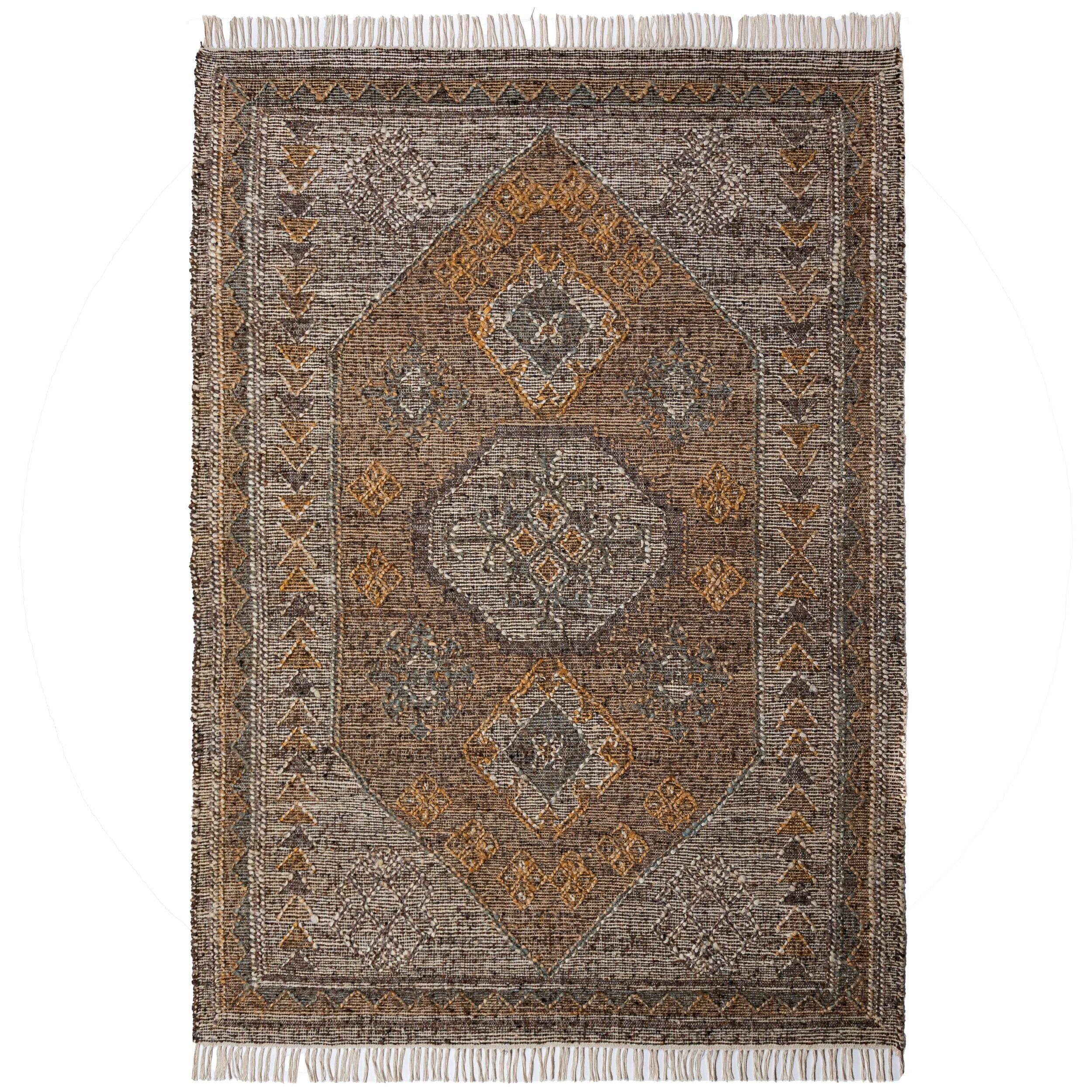 Flachgewebe-Teppich Kelim-Orient Natur 200 x 290 cm - BERMEO | Kadima 