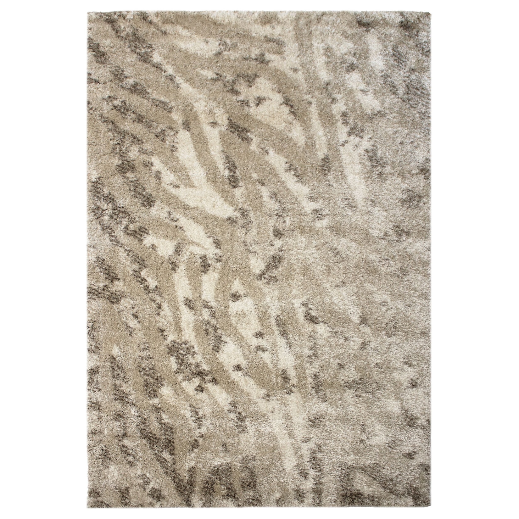 Shaggy-Teppich Tiermotiv Natur 80 x 150 cm - DOVEL Kadima Design