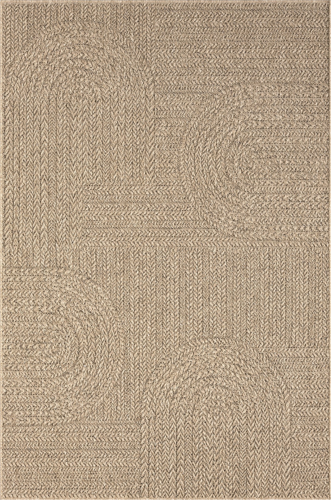Flachgewebe-Teppich Pflegeleicht Natur 140x200 cm - CORDEV Kadima