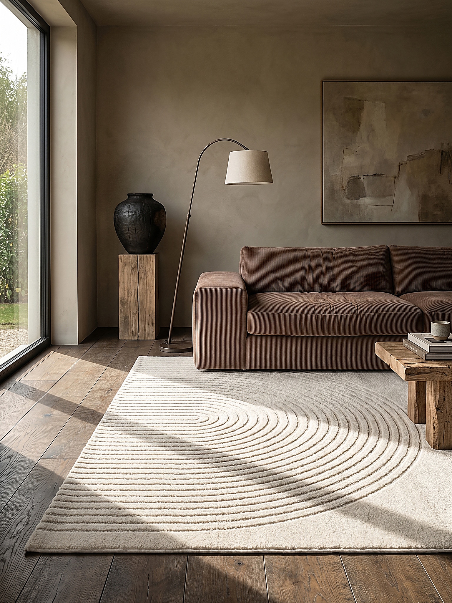 Teppich Pflegeleicht Creme 200x280 cm - MUOTA | Kadima Design 