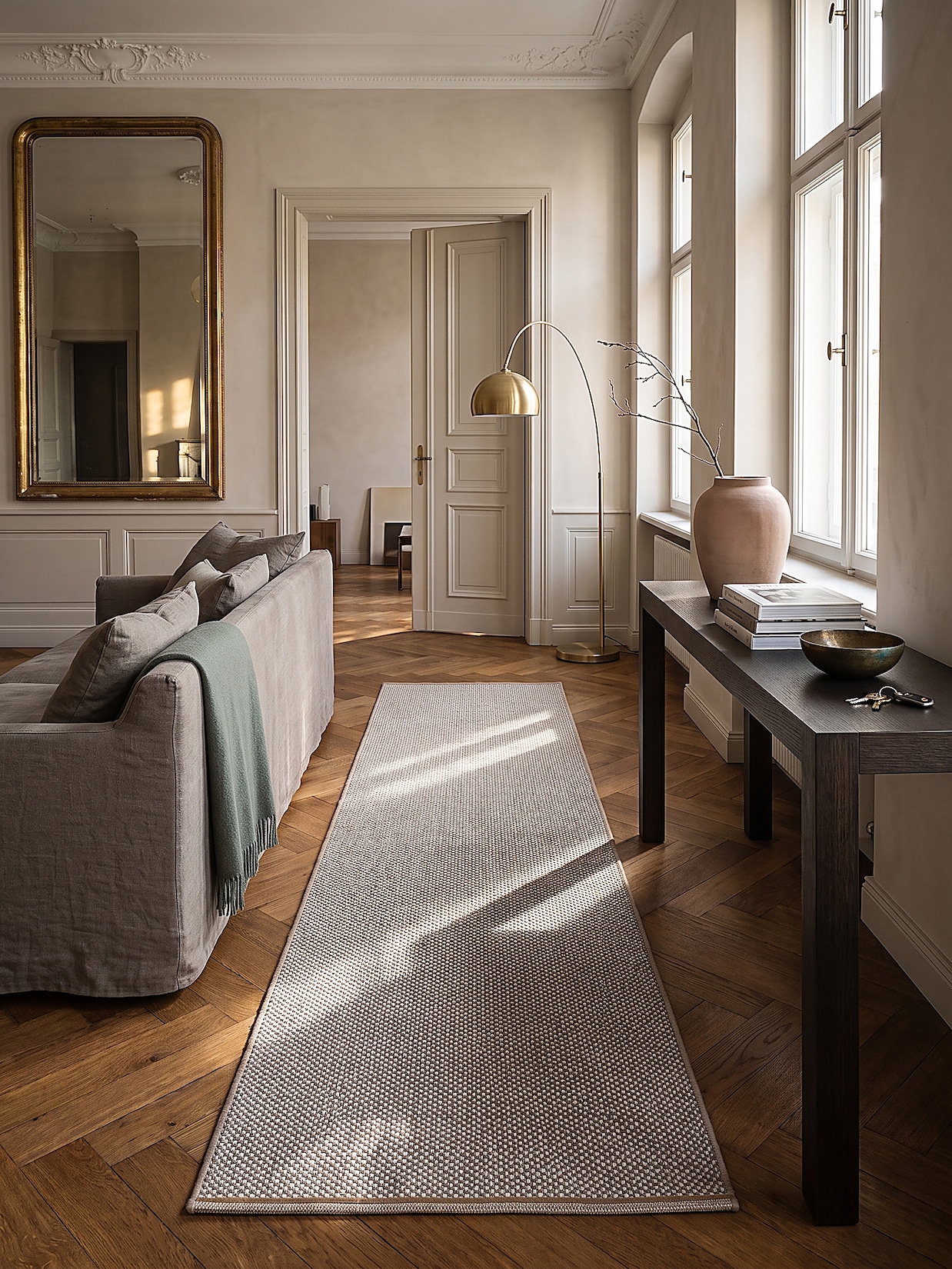 Läufer Polypropylen Beige 80x150 cm - STURA Kadima Design