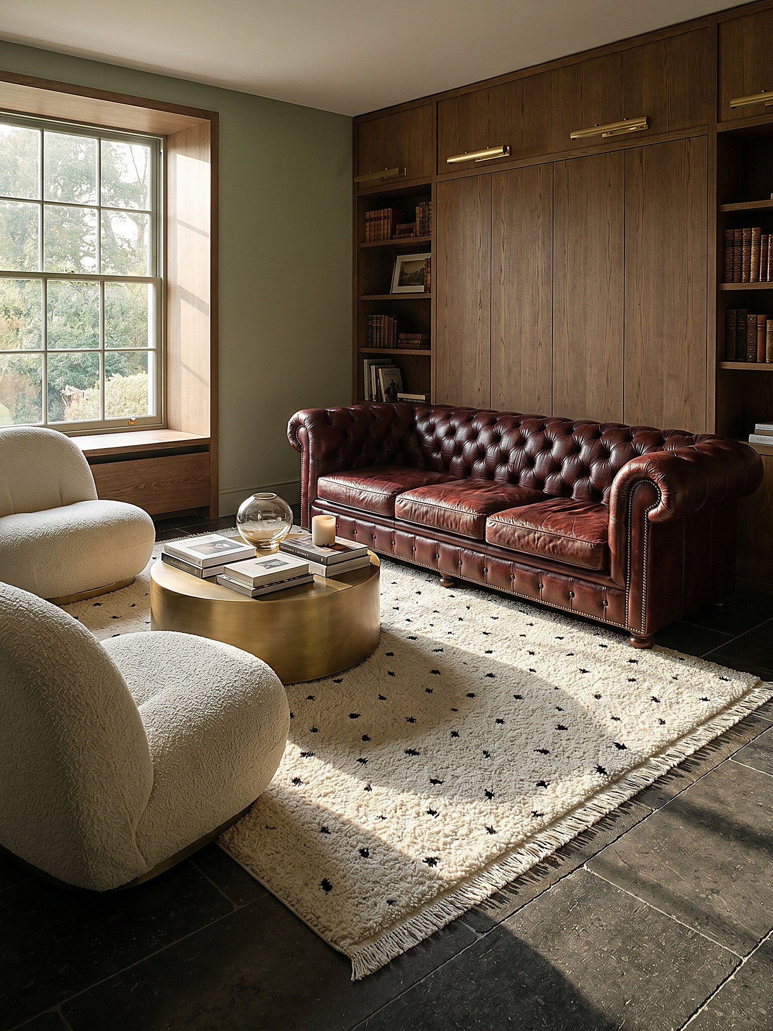 Shaggy-Teppich Pflegeleicht Creme 160x230 cm - ATRIO | Kadima Design 