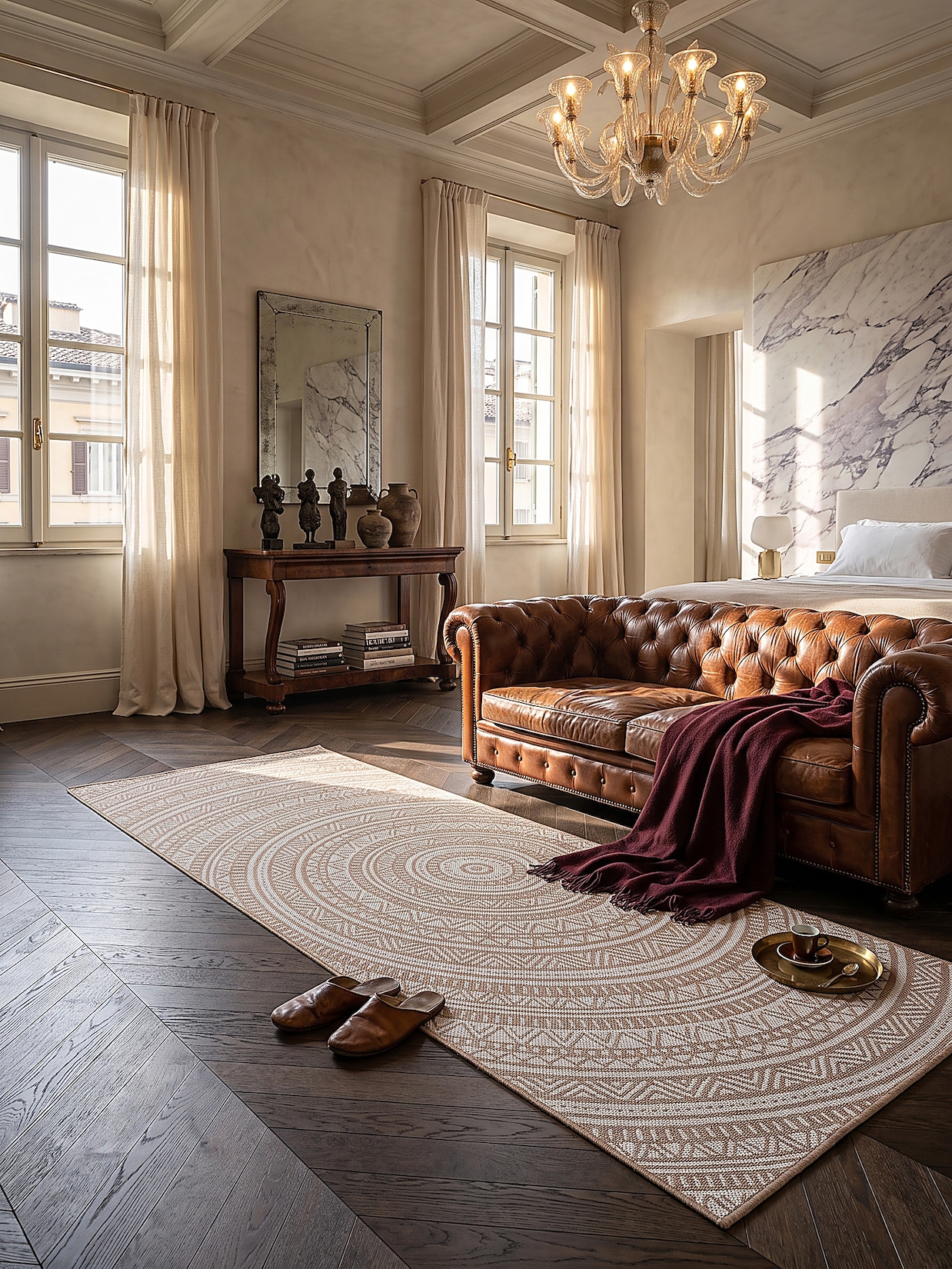 Läufer Pflegeleicht Natur 80x200 cm - BORNO Kadima Design