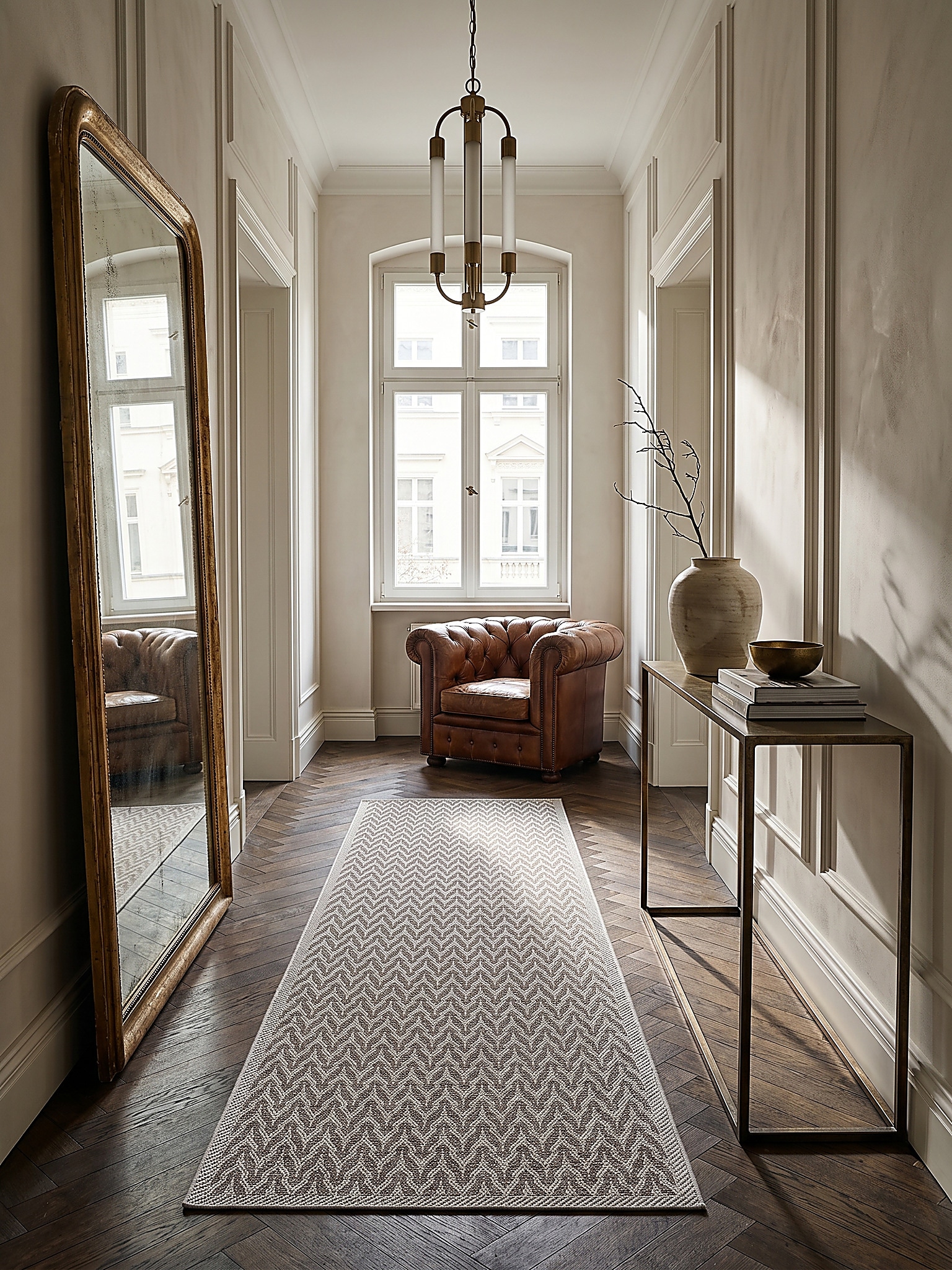 L&auml;ufer Pflegeleicht Beige 80x150 cm - ESERA | Kadima Design 