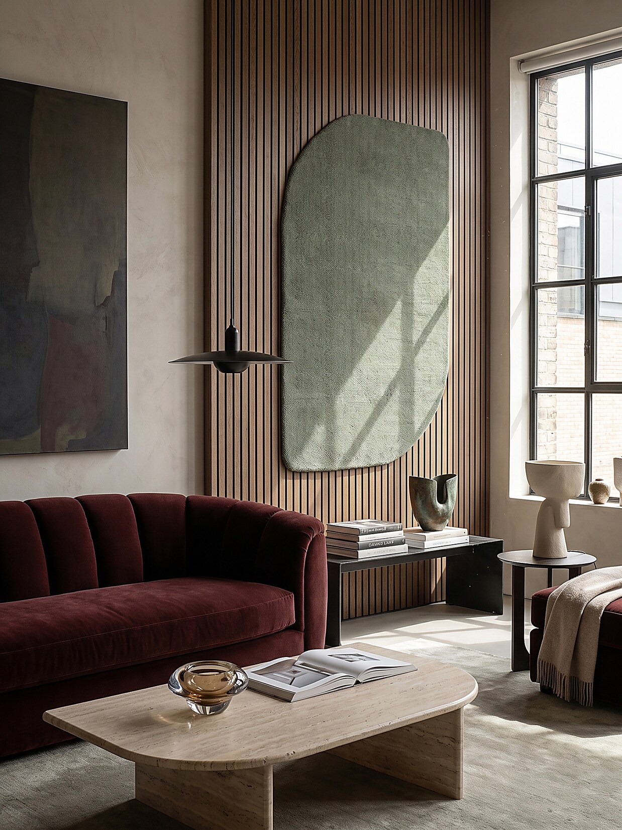 Teppich Antirutsch Waldgrün 160x220 cm - TIRSO Kadima Design