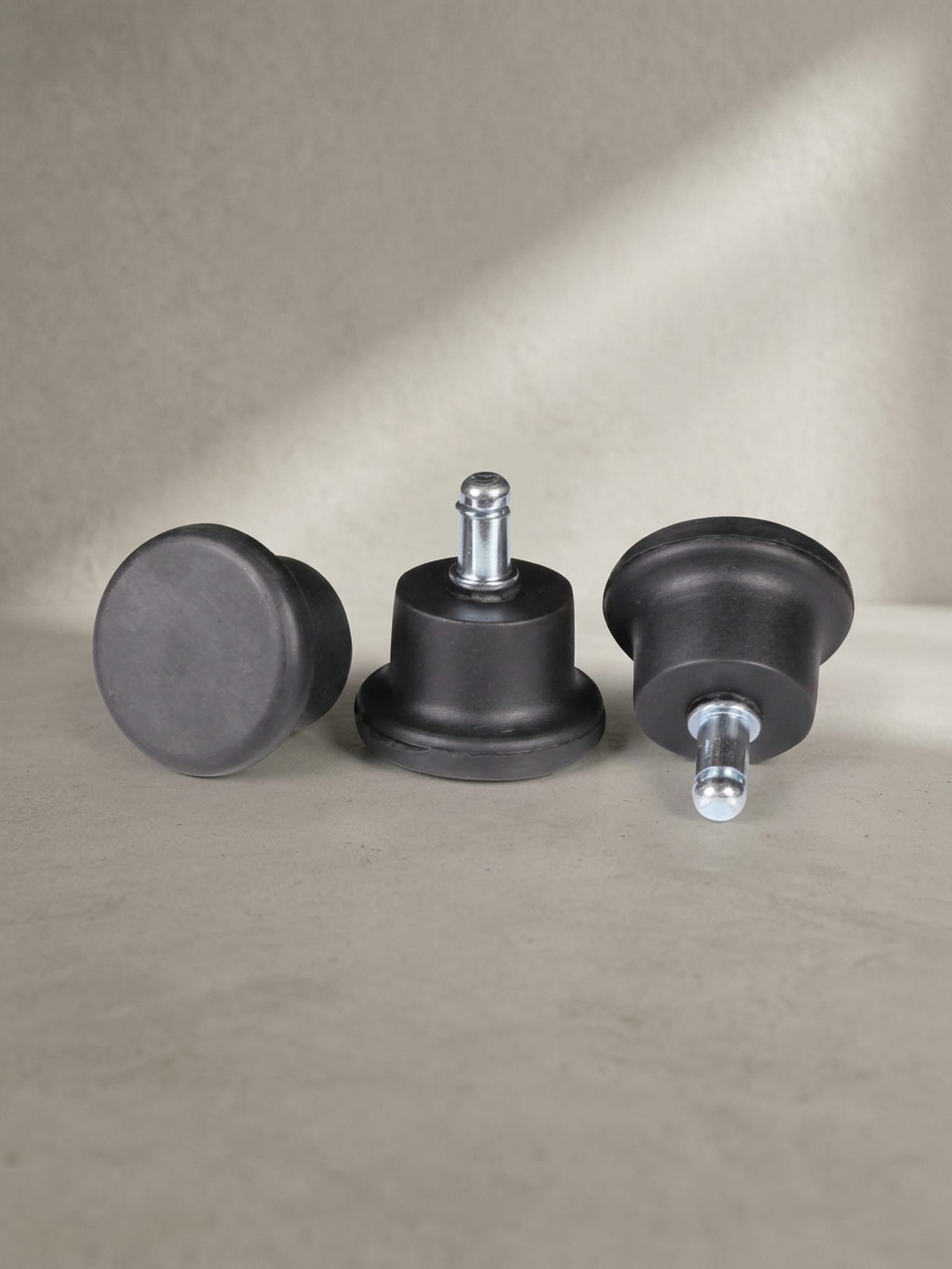 Bodengleiter 5er-Set Polyurethan Schwarz &Oslash;11mm Rund 