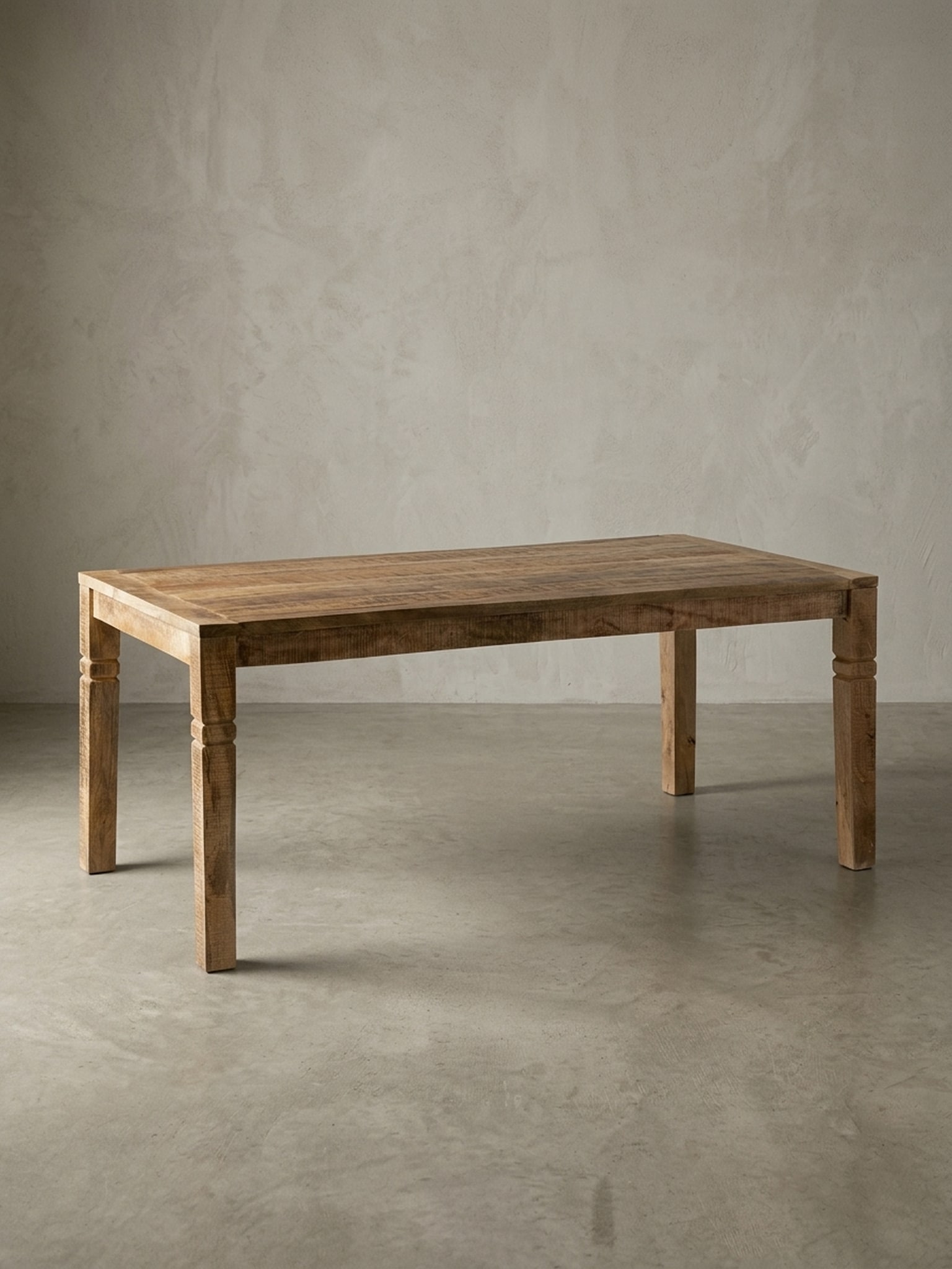 Esszimmertisch &ndash; Rechteckig Mango Massivholz 120x76x70 cm Landhaus 