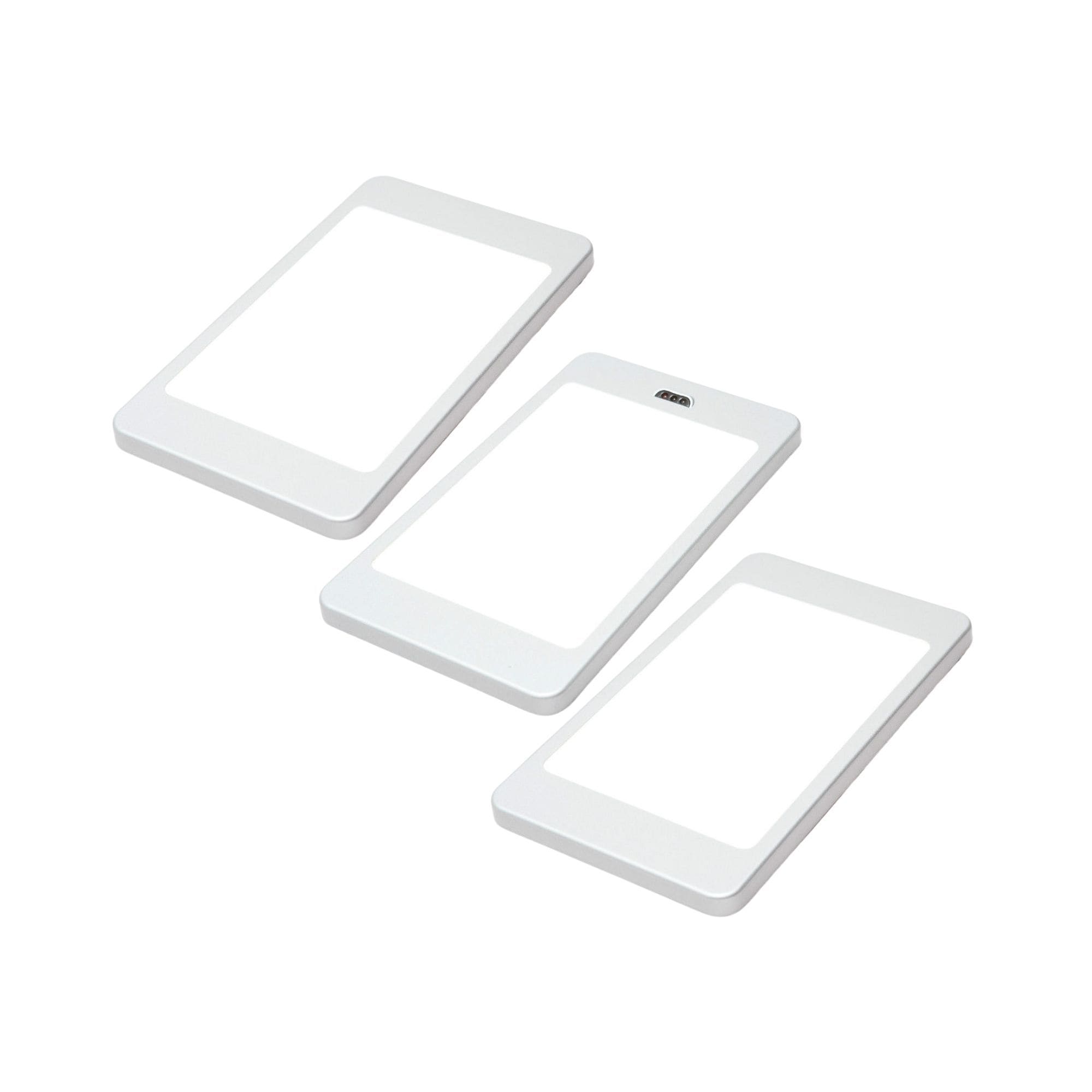 LED Unterbauleuchte, silber-grau, neutralweiss, mit Sensor, 3er SET 