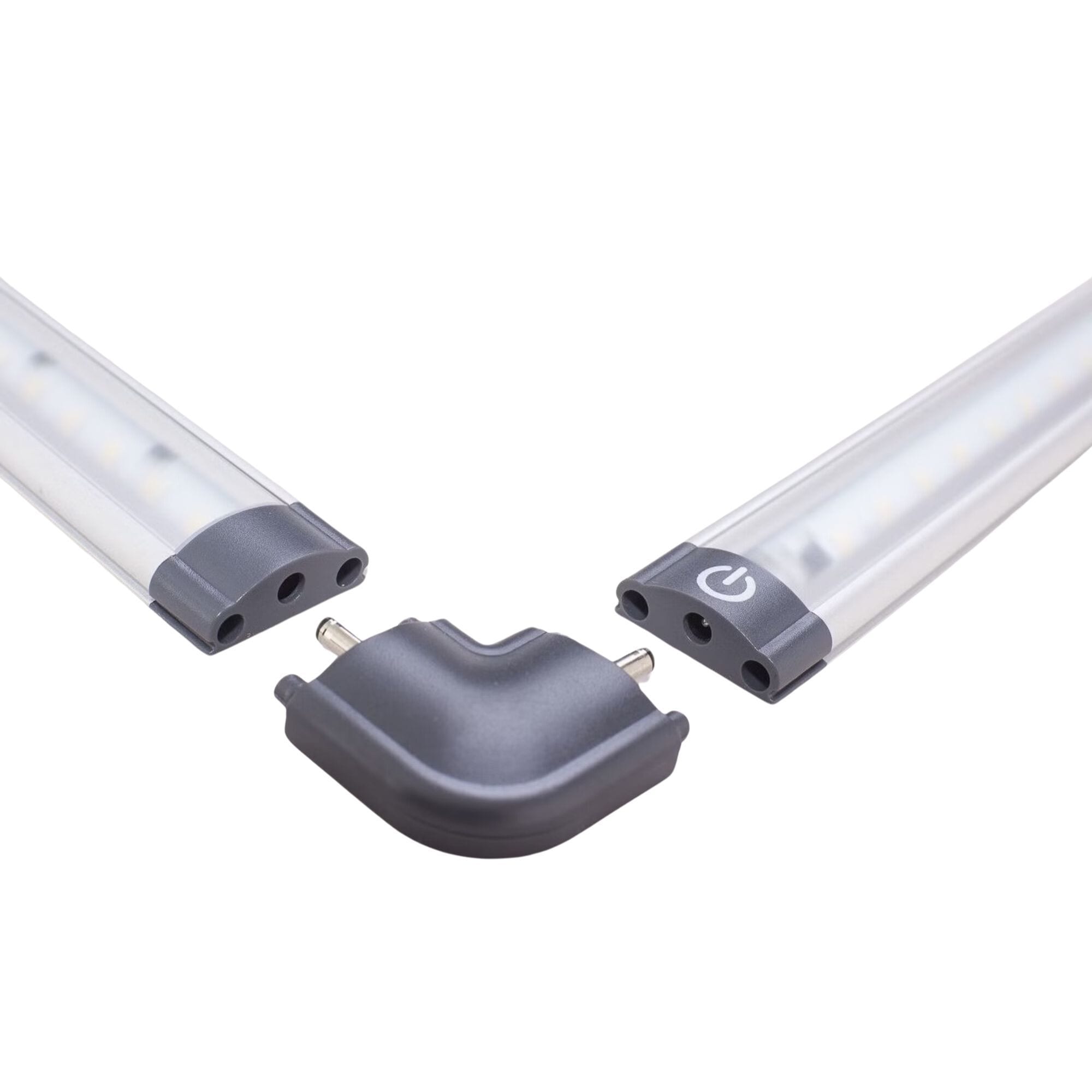 Anschlussadapter f&uuml;r LED Linearleuchten 90Grad Winkel 