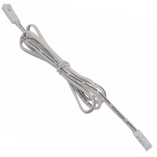 kalb | LED MINI Stecker Verlängerungskabel 2m f Aufbauleuchte Küchenleuchte WEISS 
