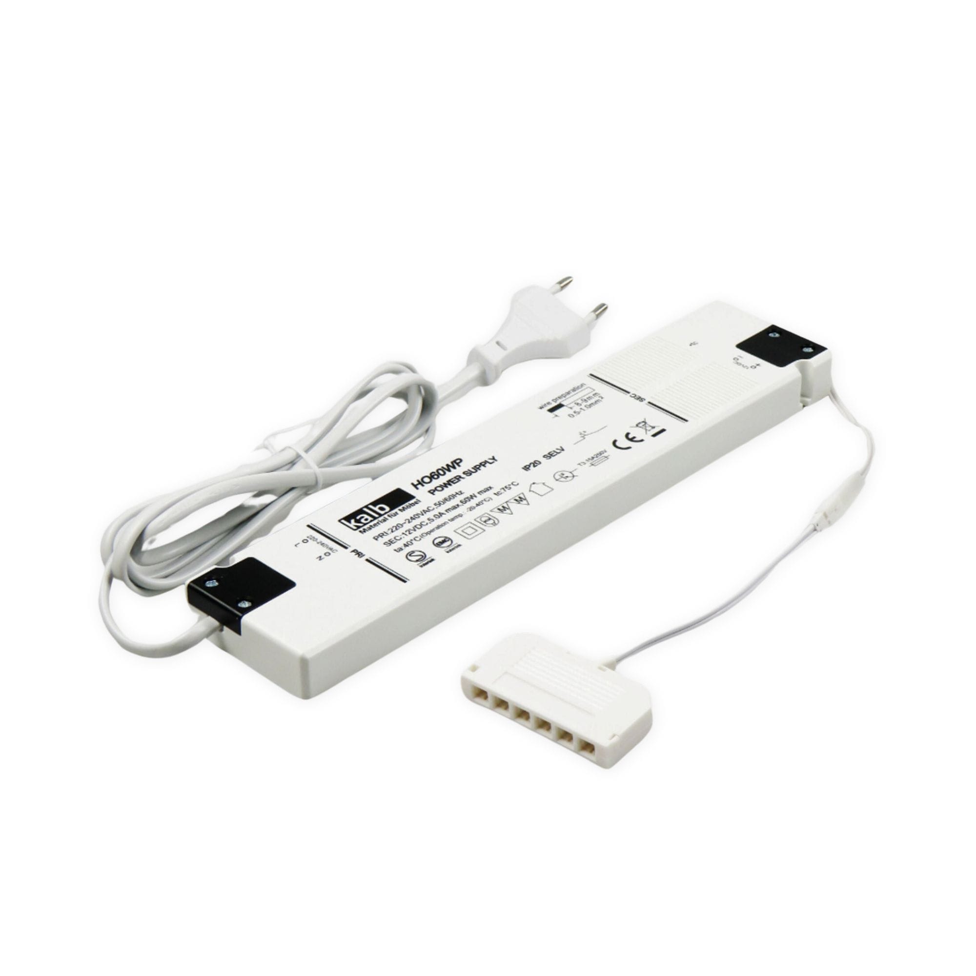 LED Netzteil 12V 60W Trafo Treiber Adapter LED Mini-Stecker 