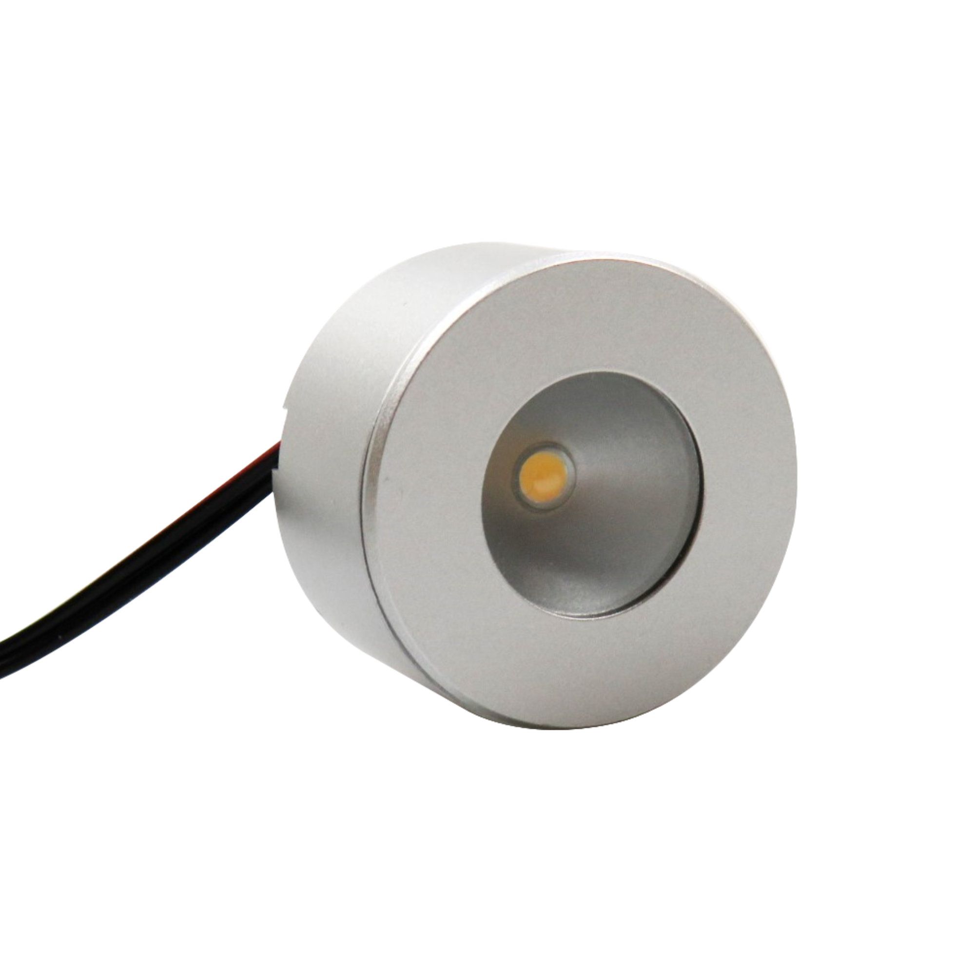 LED Unterbauleuchte, Mini-Star, silber-grau, warmweiss, 1er SET 