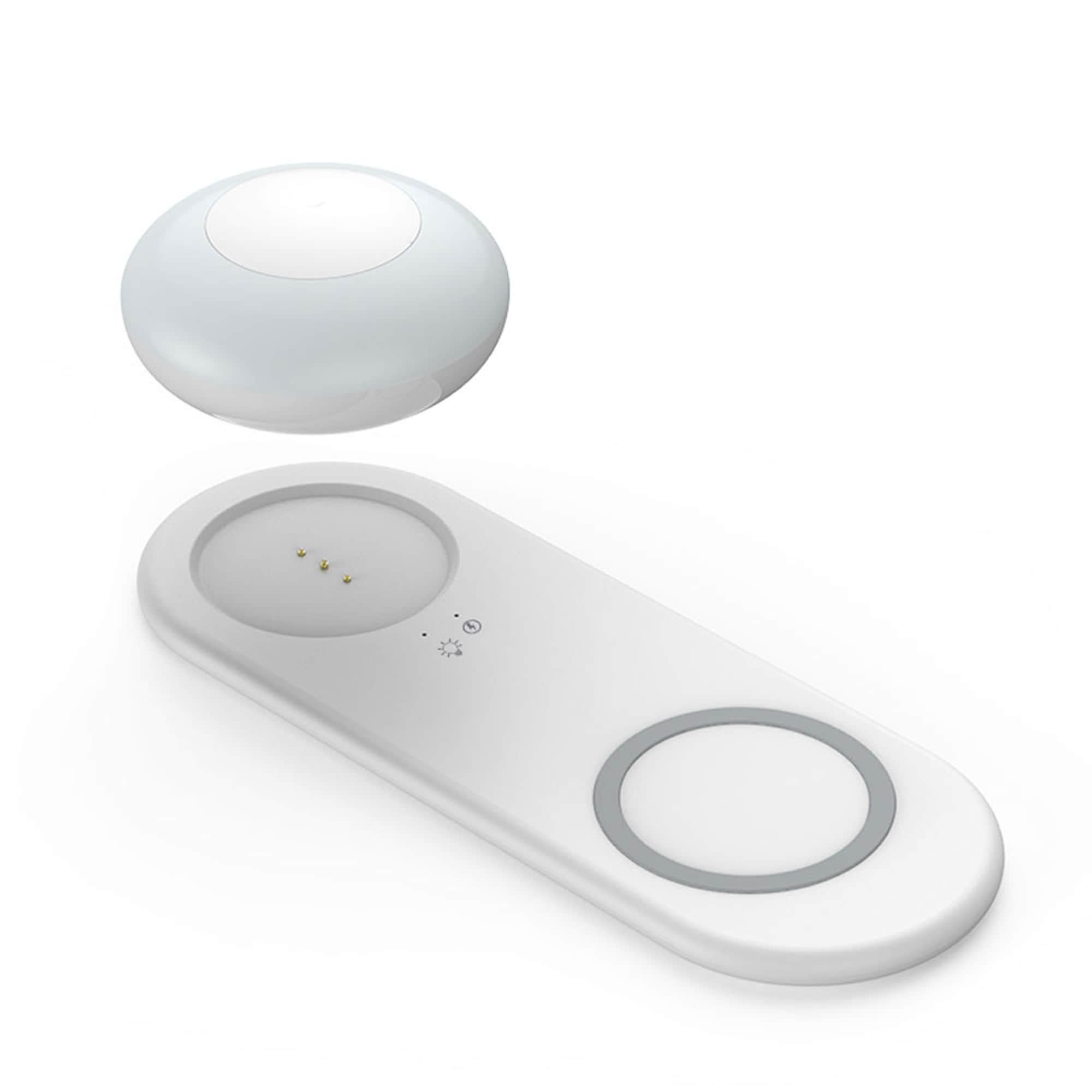 kalb | Smartphone Induktionsladeger&auml;t mit abnehmbarer magnetischer Akkuleuchte, dimmbar, Wireless Handyladeger&auml;t, Nachtlicht 