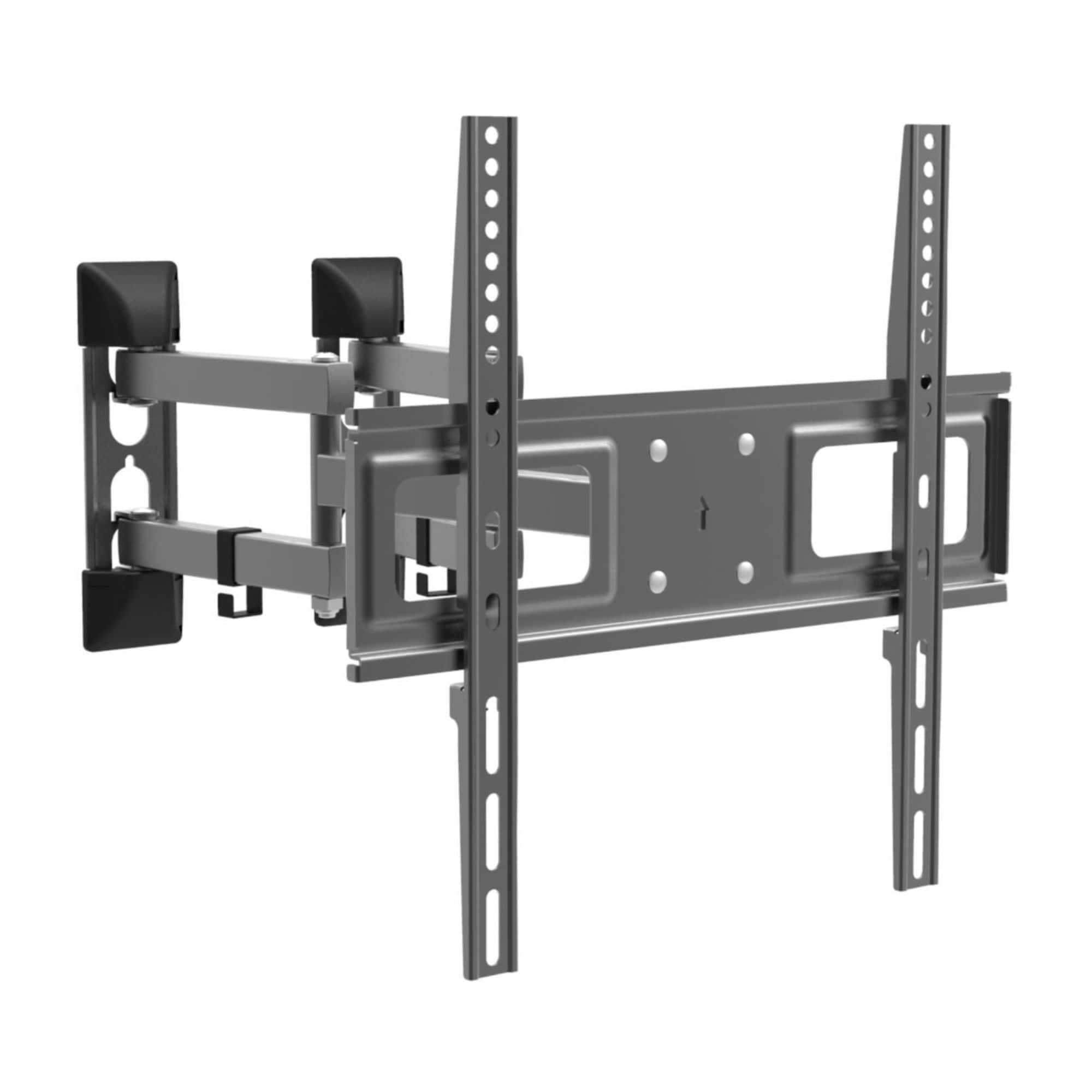 Multifunktional schwenkbar neigbar TV Wandhalterung - Eckmontage Wandversatzmontage Nischenmontage 