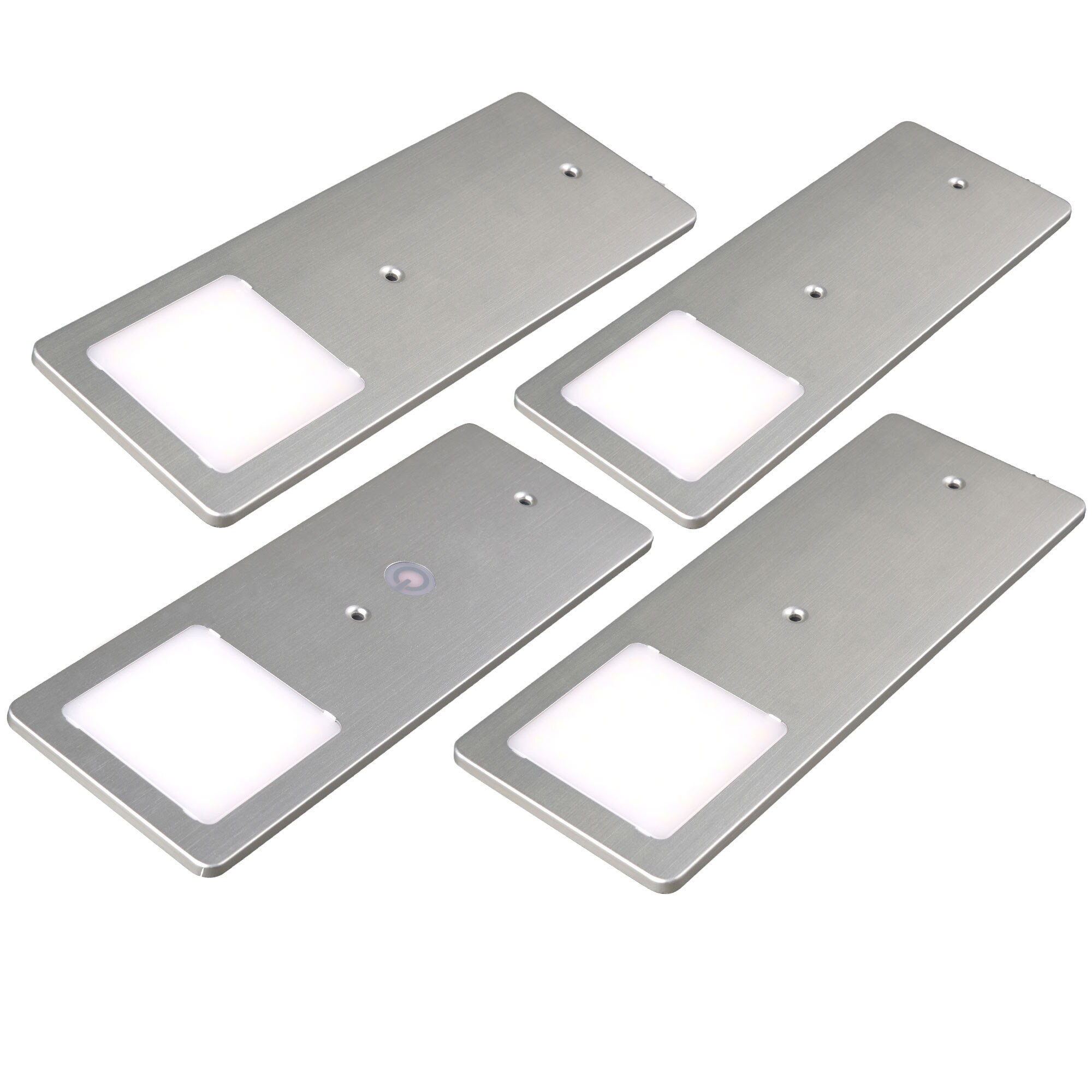 4er Set Unterbauleuchte TooFlat neutralwei&szlig; 