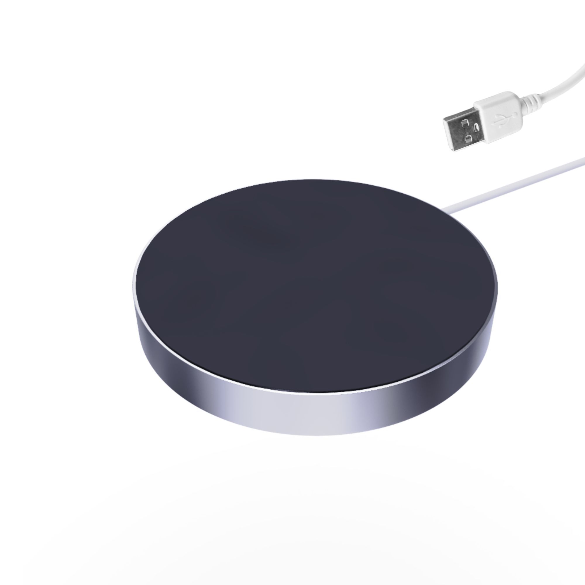 kalb | QI Unterbau und Einbau Ladeger&auml;t grau Ladedistanz 3 - 18 mm Smart Wireless USB 