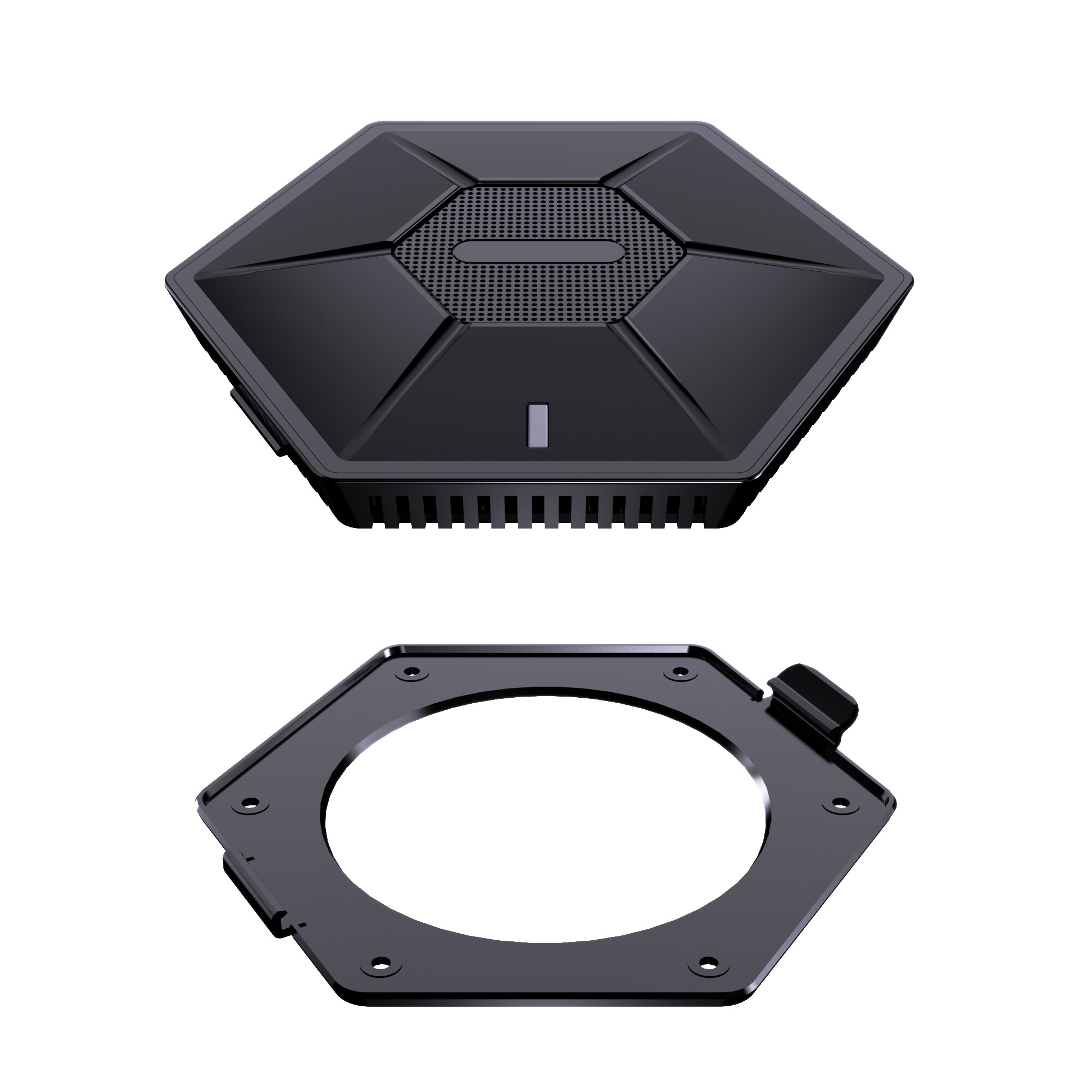 kalb | Alien QI Unterbau Ladeger&auml;t schwarz Ladedistanz 15-33 mm Smart Wireless 