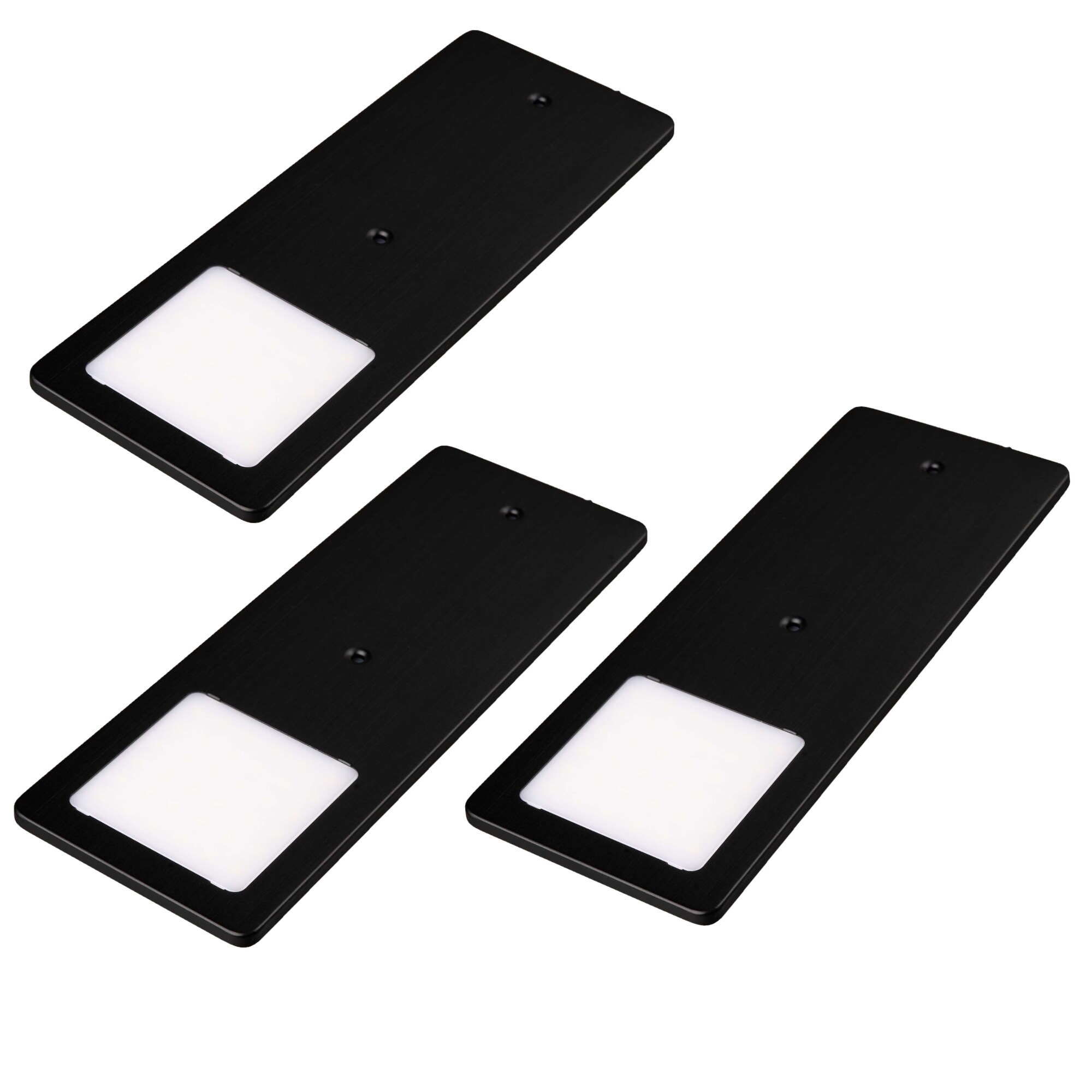 3er Set Unterbauleuchte TooFlat warmwei&szlig; 