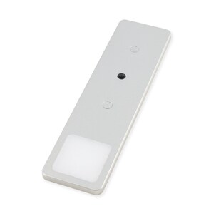 LED Unterbauleuchten SET Solid2, silbergrau mit mech. Schalter, 3W, 200cm Kabellänge, 1er Set warmweiß 