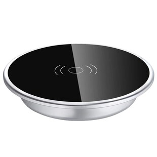 Drahtlose Einbau-Schnellladestation 20 Watt für Smartphone und Tablet (QI) 