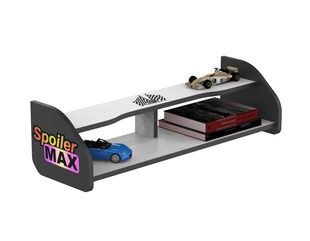 Bücherregal Wandregal für Kinderzimmer Weiß 