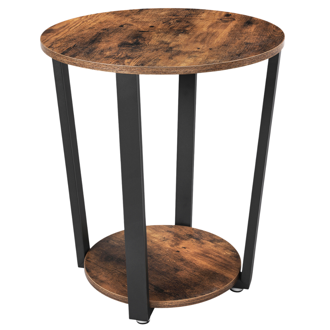 holz4home&reg; Beistelltisch "Lorie" rund 