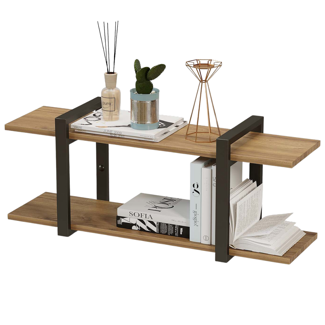 holz4home&reg; Regal aus Eiche I Wandmontage | Natur 